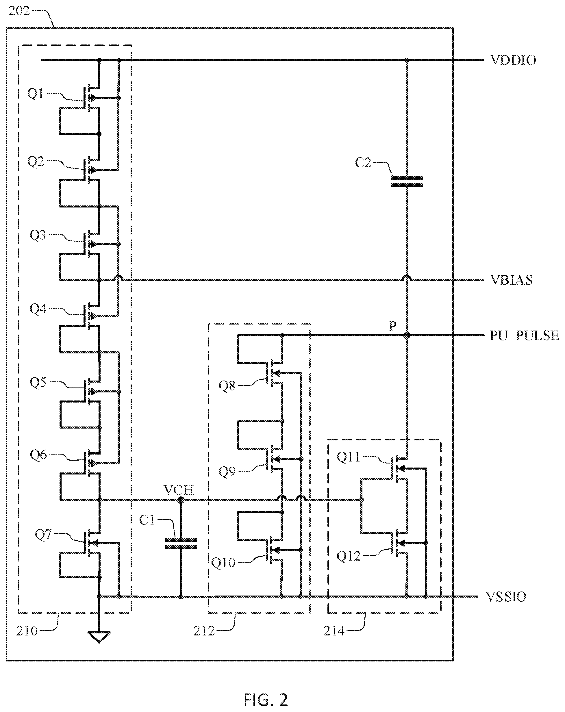 Patent US12339686 Figure 2 – Circuit and method for start-up of reference circuits in devices with a plurality of supply voltages