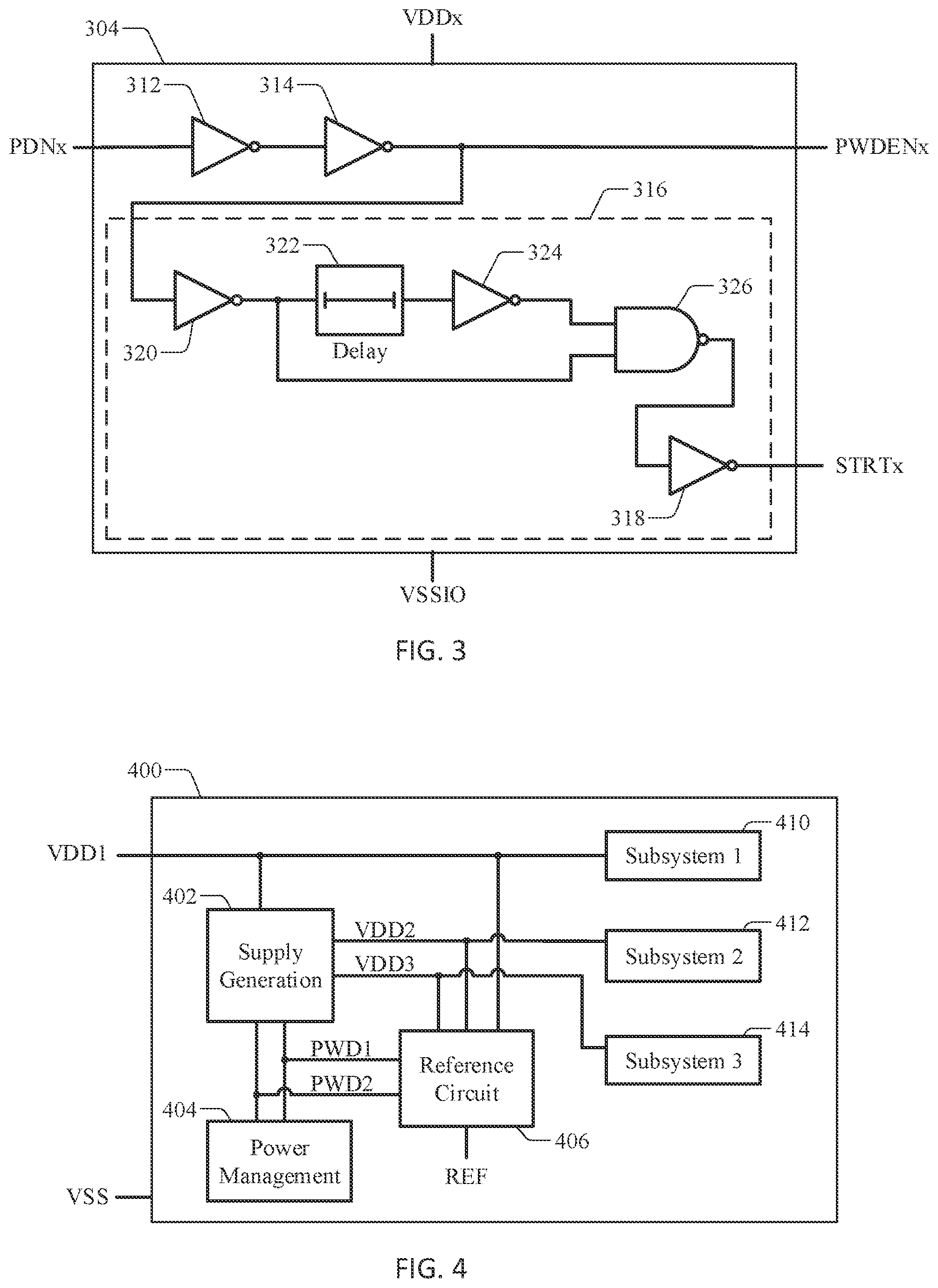 Patent US12339686 Figure 3 – Circuit and method for start-up of reference circuits in devices with a plurality of supply voltages
