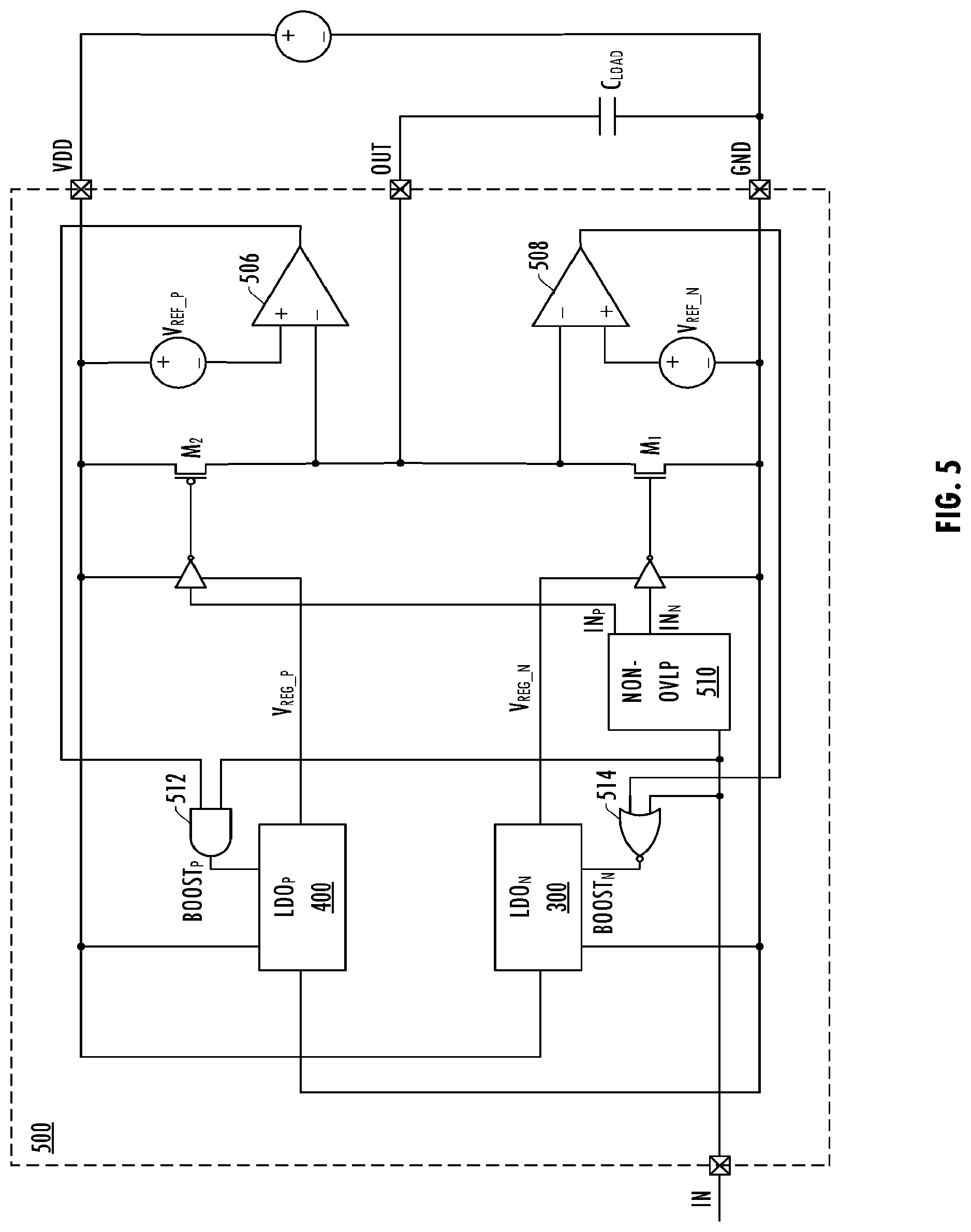 Patent US12339690 Figure 3 – High-speed low-impedance boosting low-dropout regulator