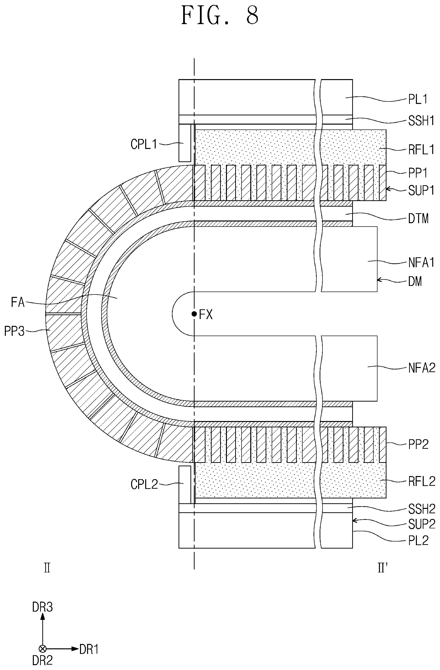 Patent US12339705 Figure 8 – Display device