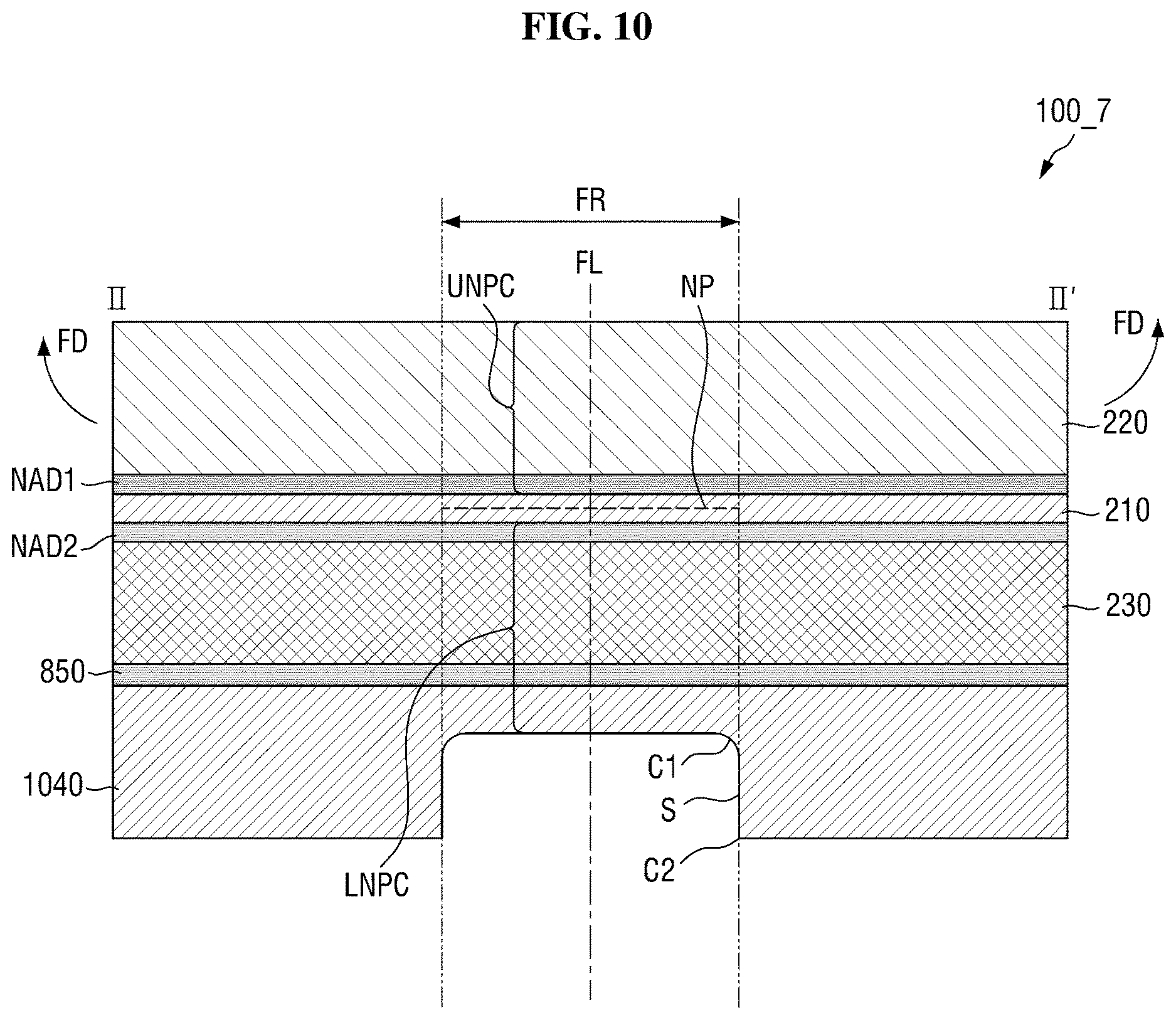 Patent US12339706 Figure 10 – Foldable display device