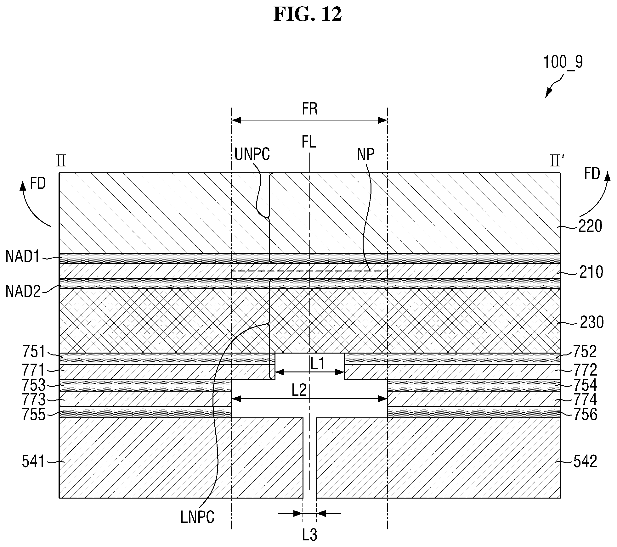 Patent US12339706 Figure 12 – Foldable display device