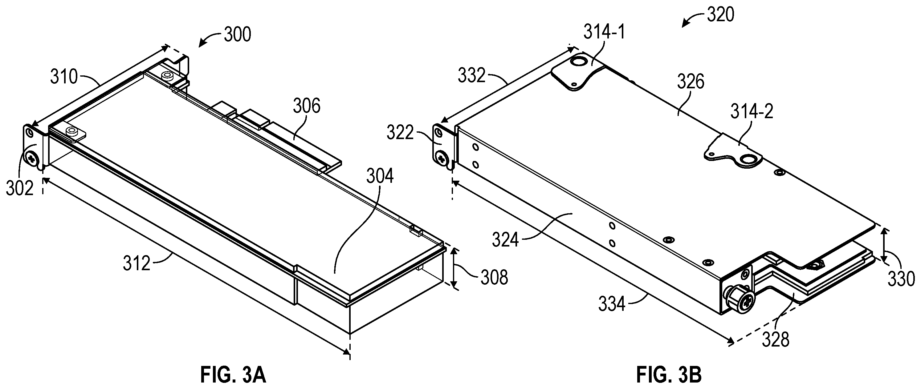 Patent US12339711 Figure 3 – Server with solid state drive modules compatible with low profile PCIE form factors