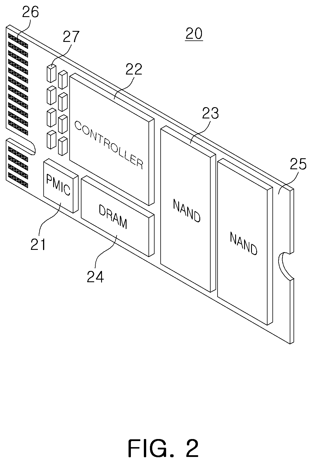Patent US12339722 Figure 2 – Storage device and a power management device