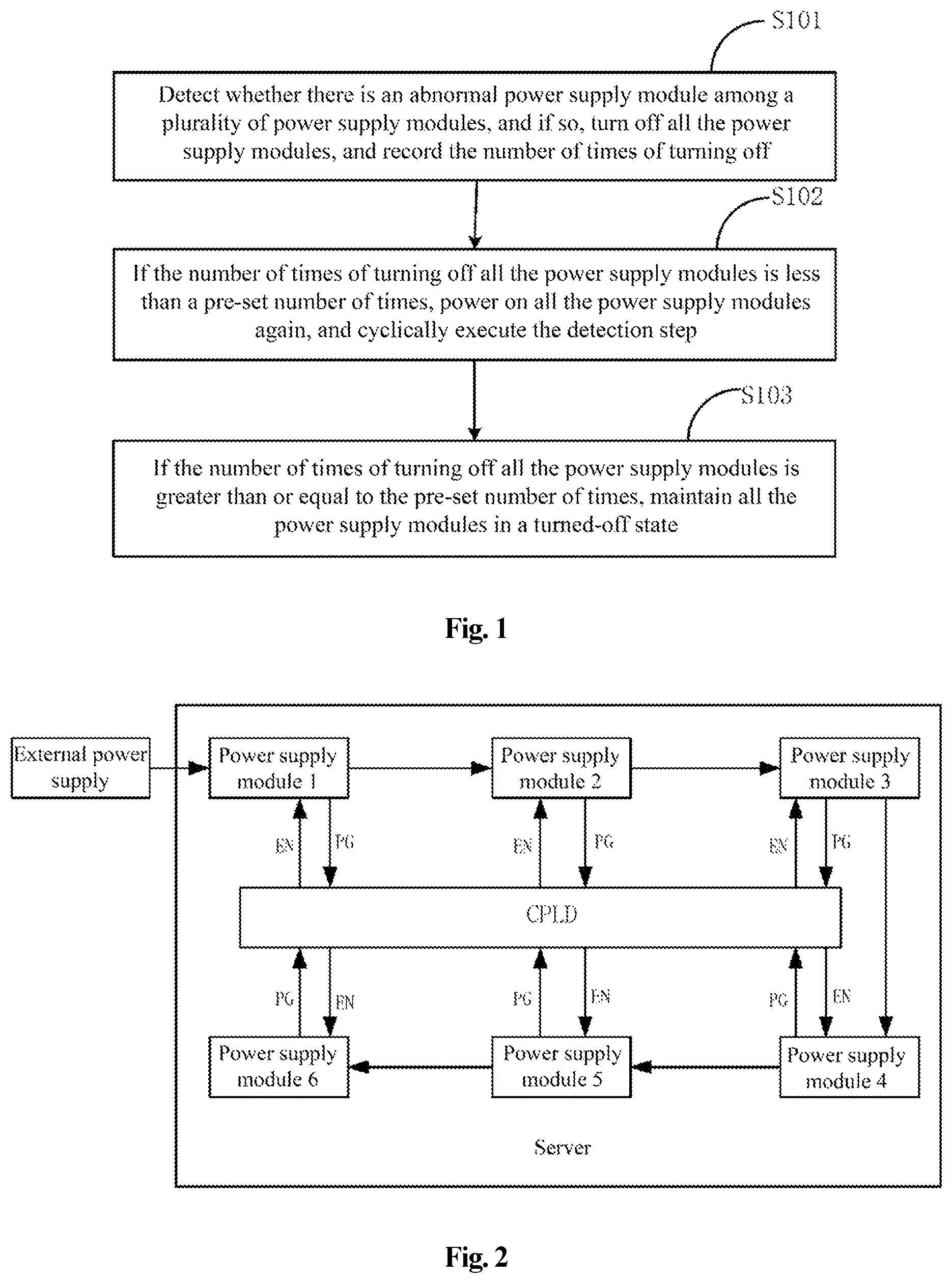 Patent US12339724 Figure 1 – Power supply control method and apparatus, and server and non-volatile storage medium