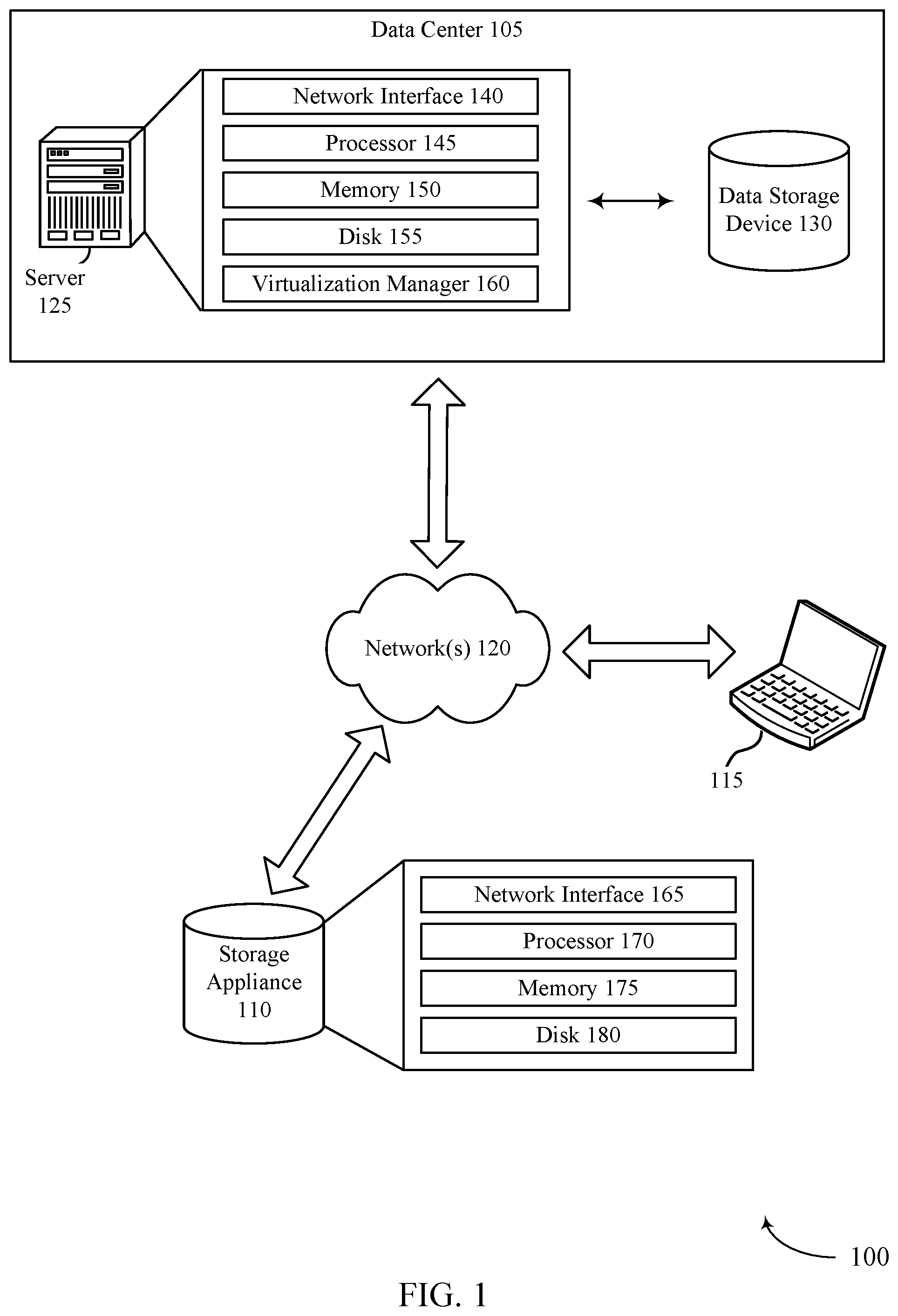 Patent US12339749 Figure 1 – Time variation protection for snapshots