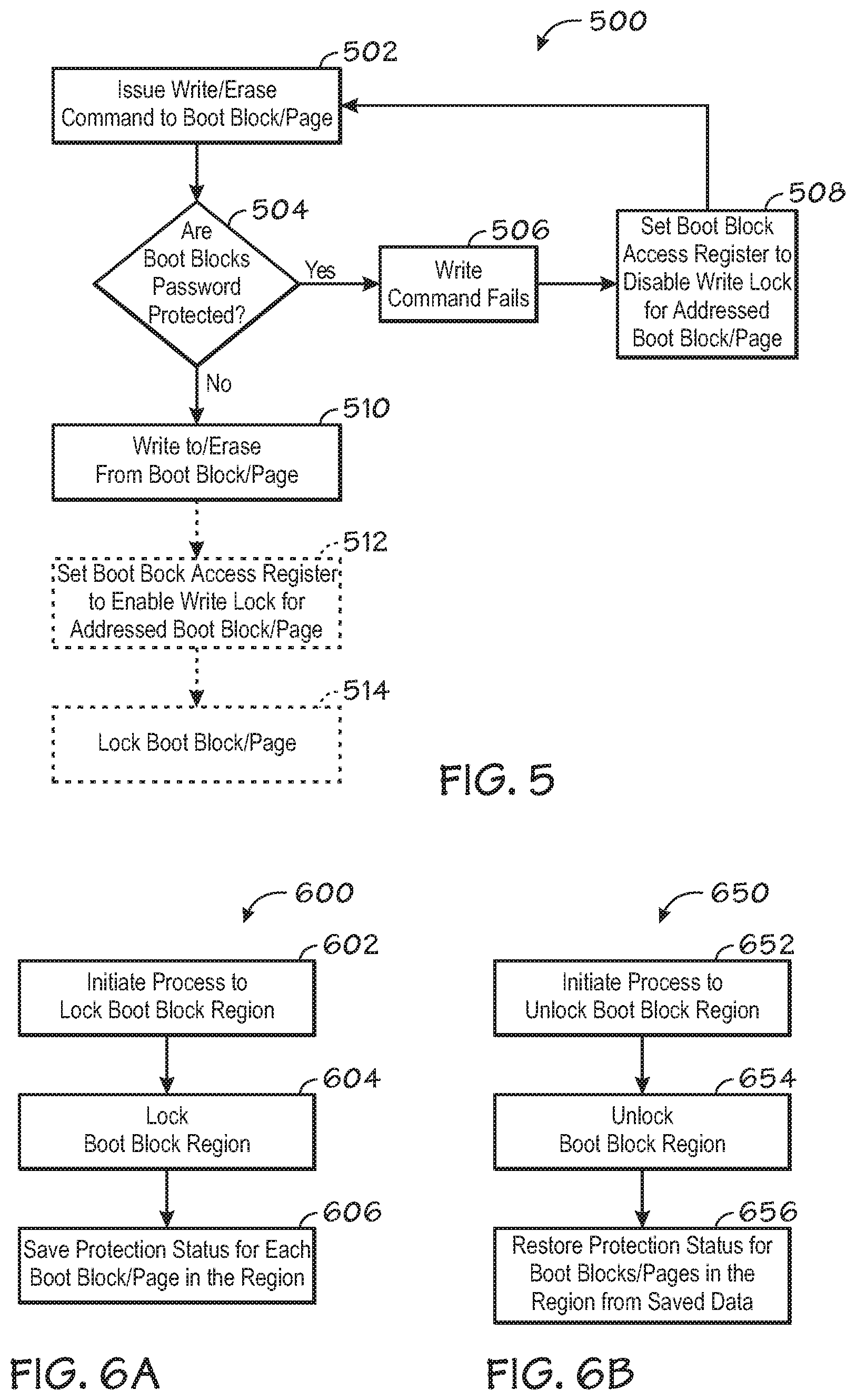 Patent US12339788 Figure 4 – Block or page lock features in serial interface memory