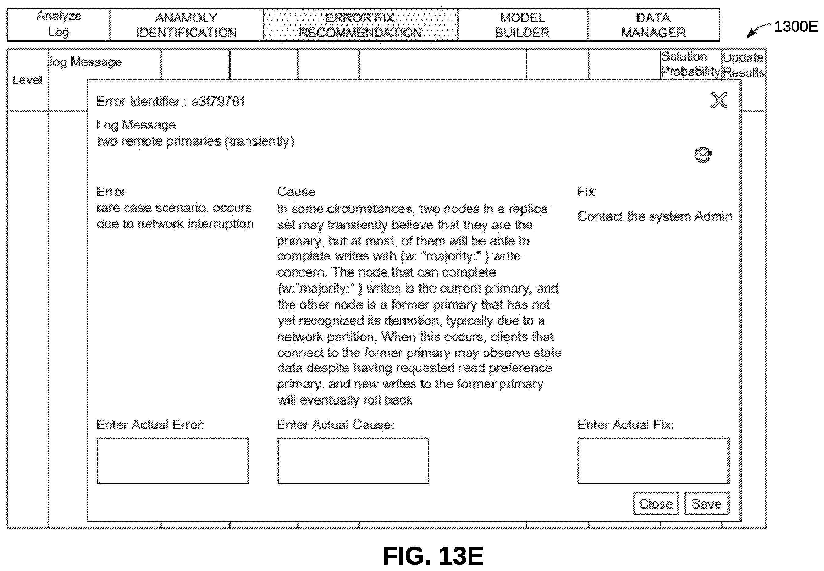 Patent US12339807 Figure 16 – Method and system for automating analysis of log data files