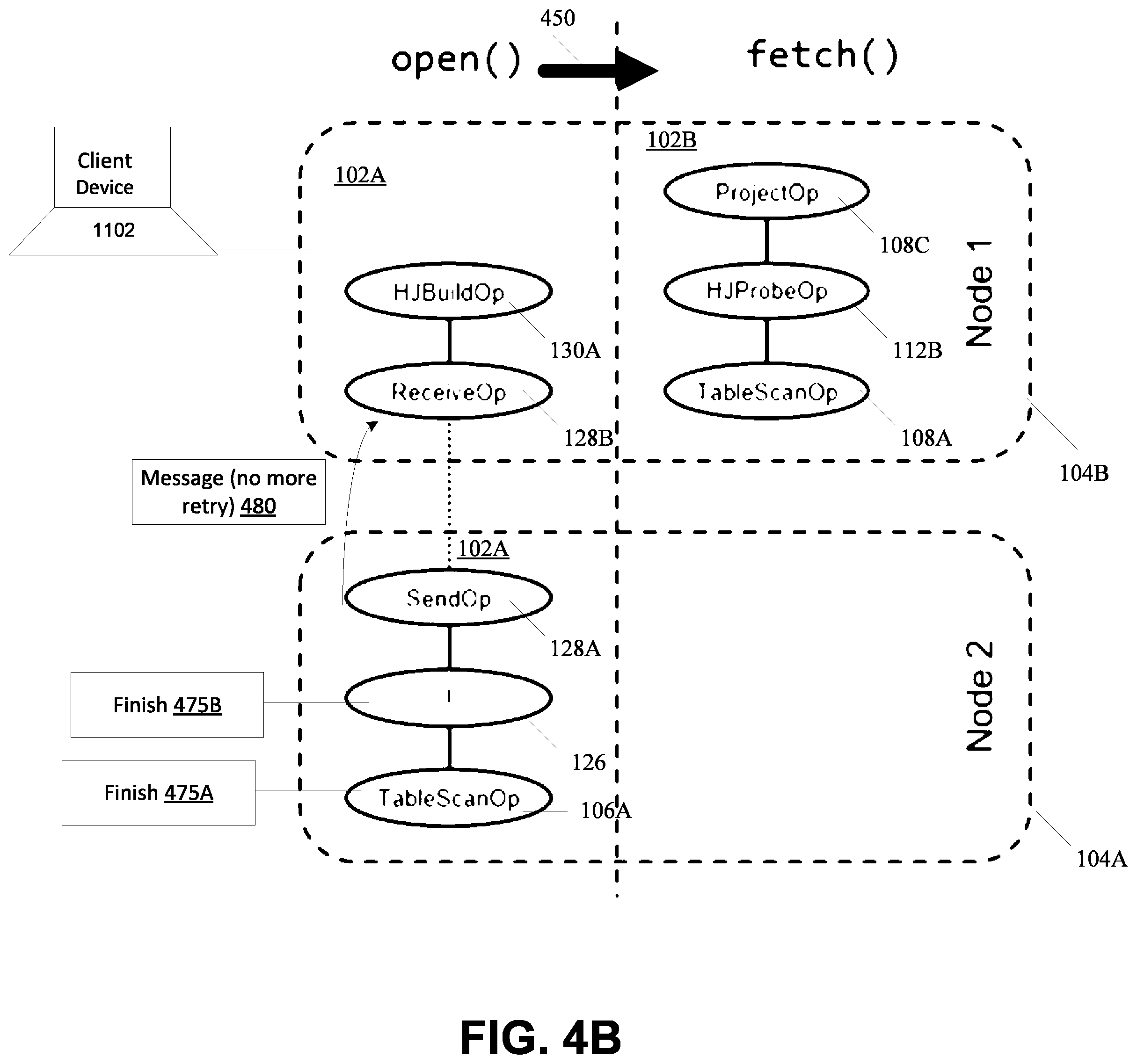 Patent US12339840 Figure 7 – Result streaming for distributed query processing