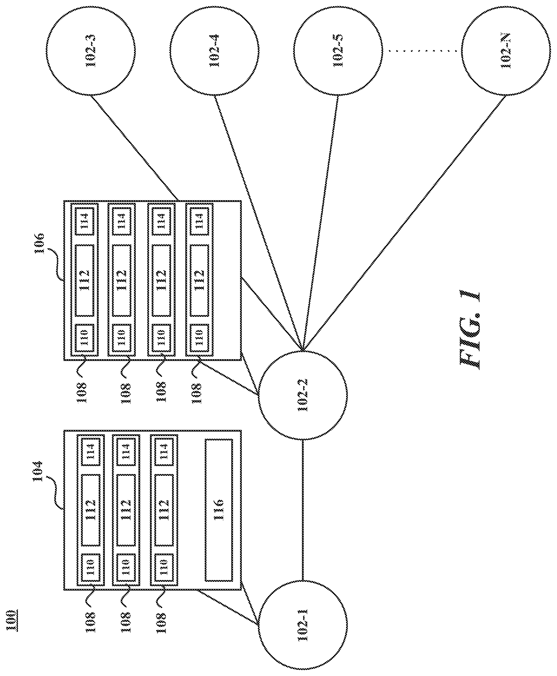 Patent US12339871 Figure 1 – Systems and methods for synchronizing nodes of a robotic system