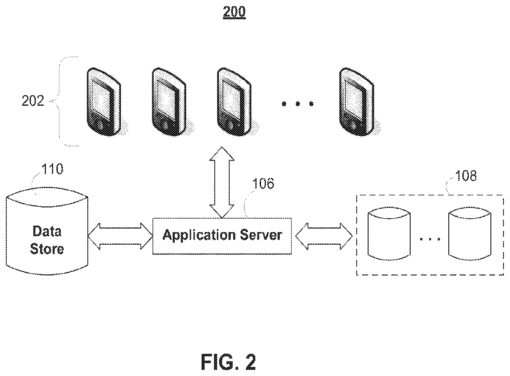 Patent US12339876 Figure 2 – Searching for entities based on trust score and geography