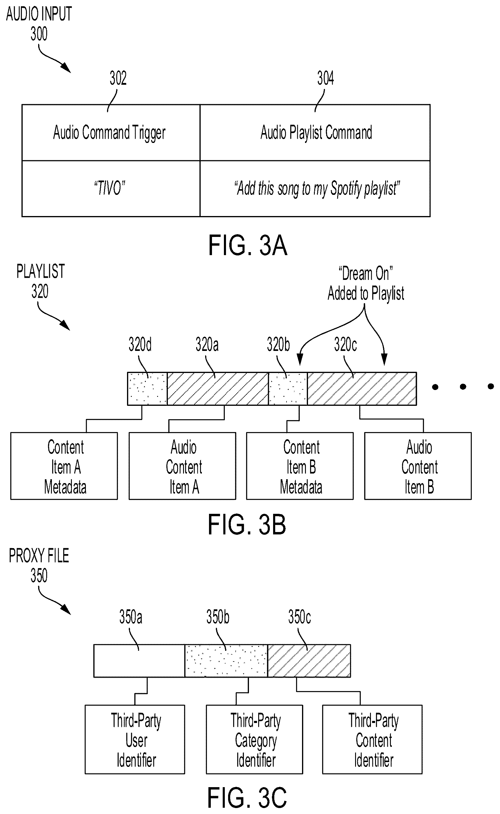 Patent US12339900 Figure 3 – Systems and methods for leveraging metadata for cross product playlist addition via voice control