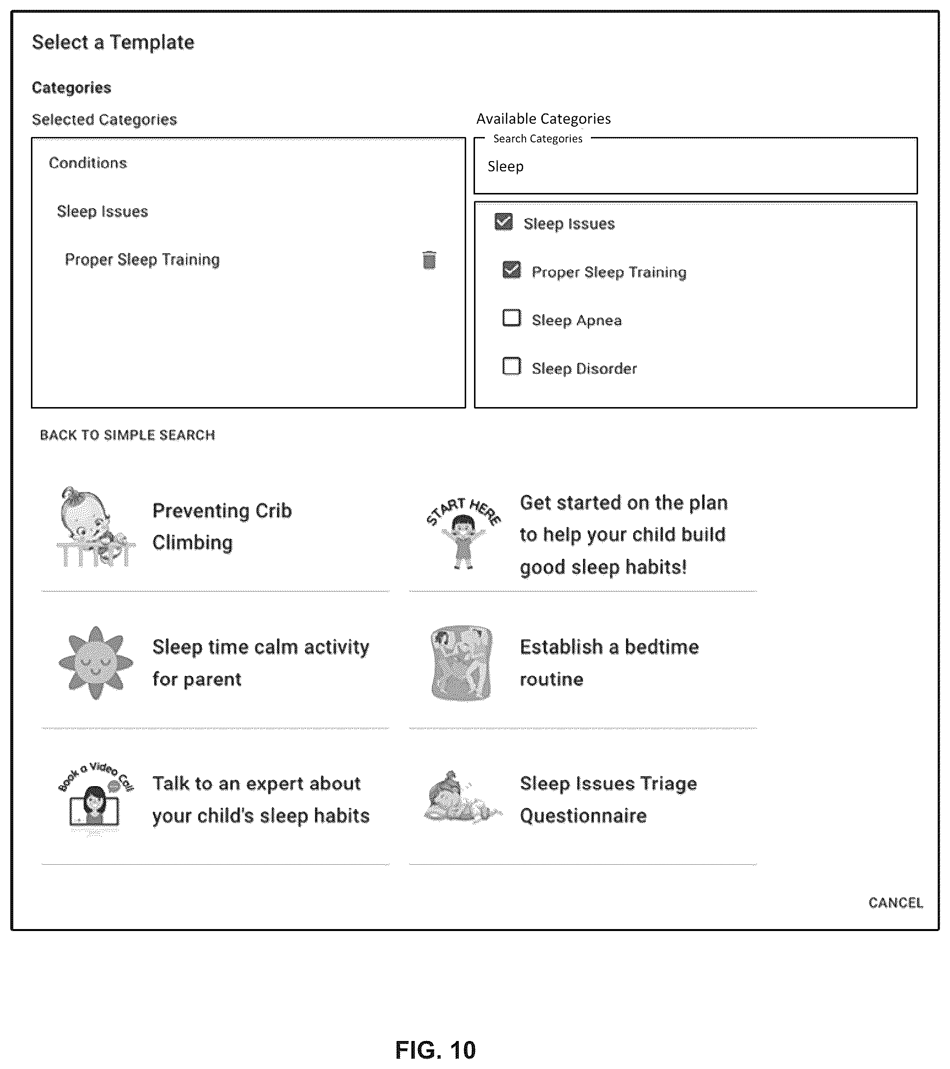 Patent US12339909 Figure 10 – Hierarchical tagging for personalized matching