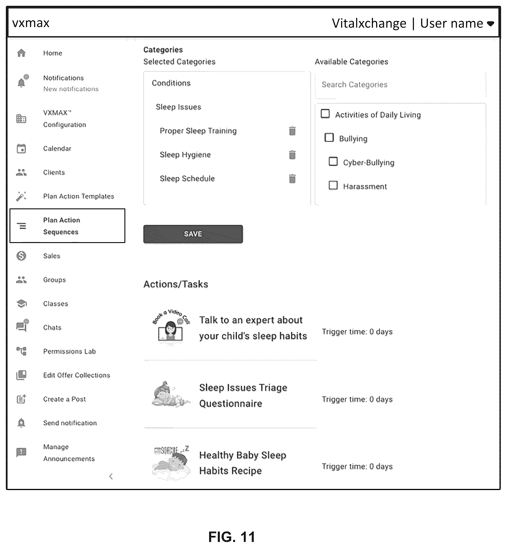 Patent US12339909 Figure 11 – Hierarchical tagging for personalized matching