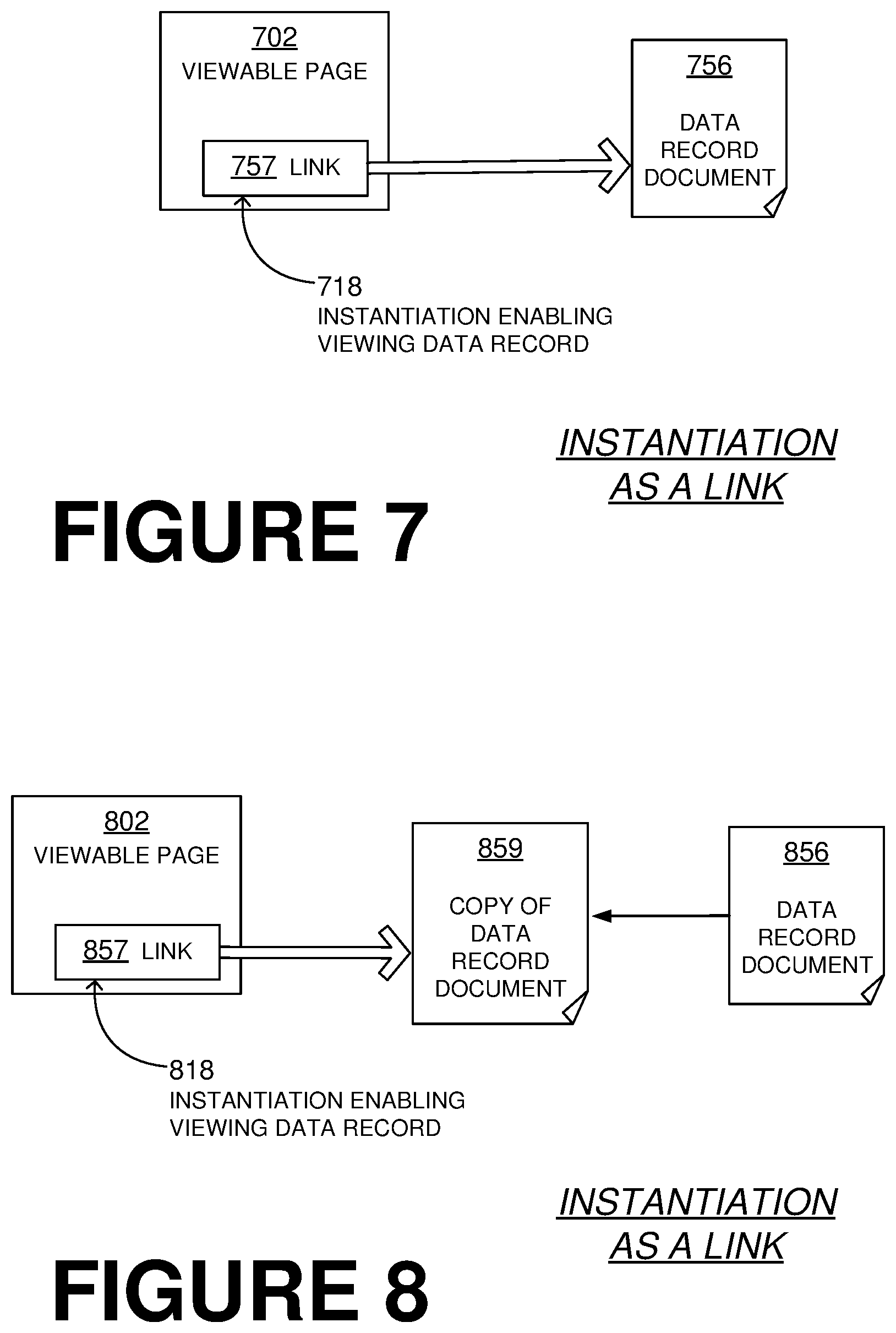 Patent US12339911 Figure 7 – Online software platform (OSP) deriving resources, producing report document about them, and creating gallery with data substantiating the report document for viewing by third party