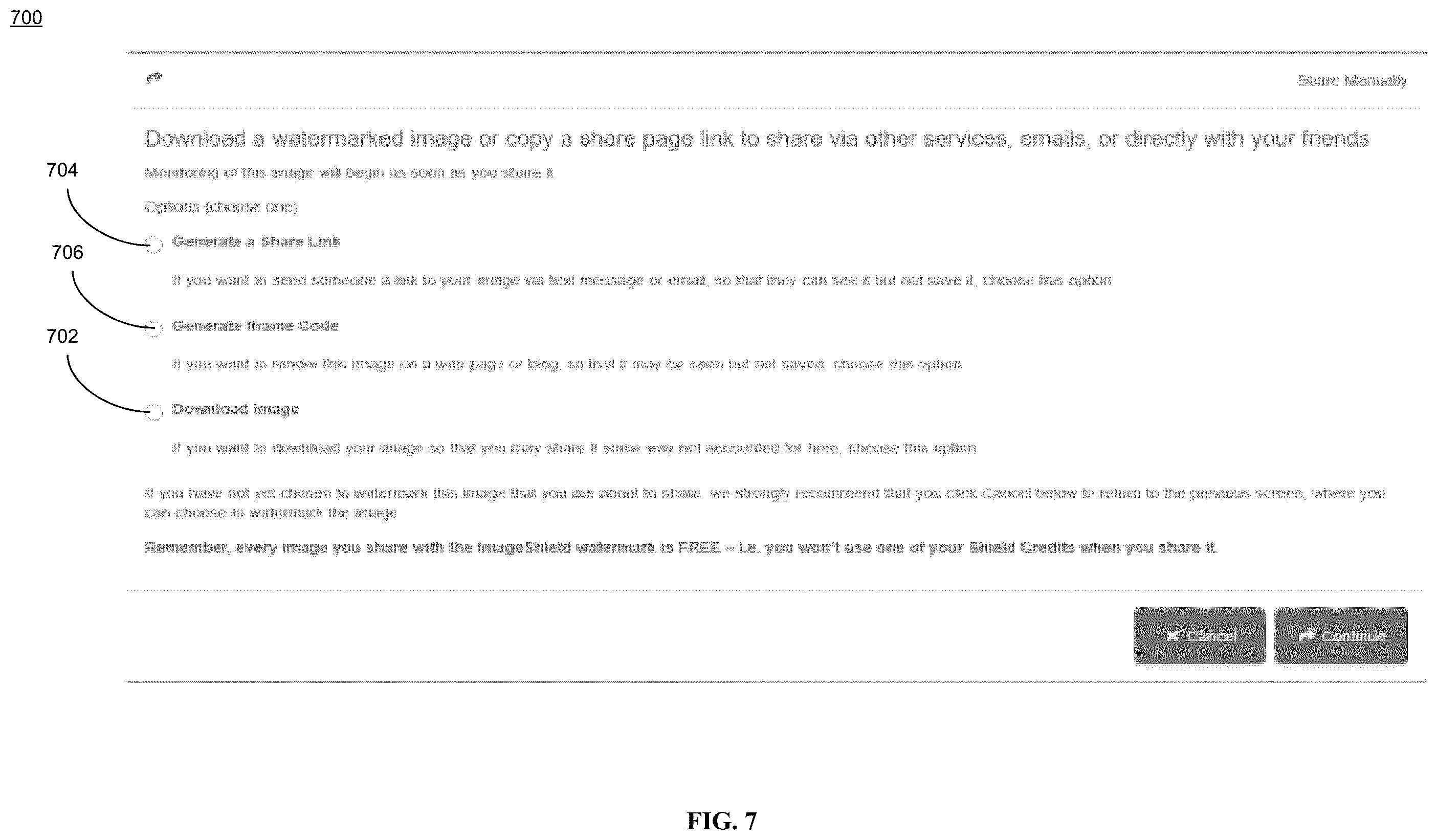 Patent US12339936 Figure 7 – System and methods for protecting, monitoring, and reporting use of content