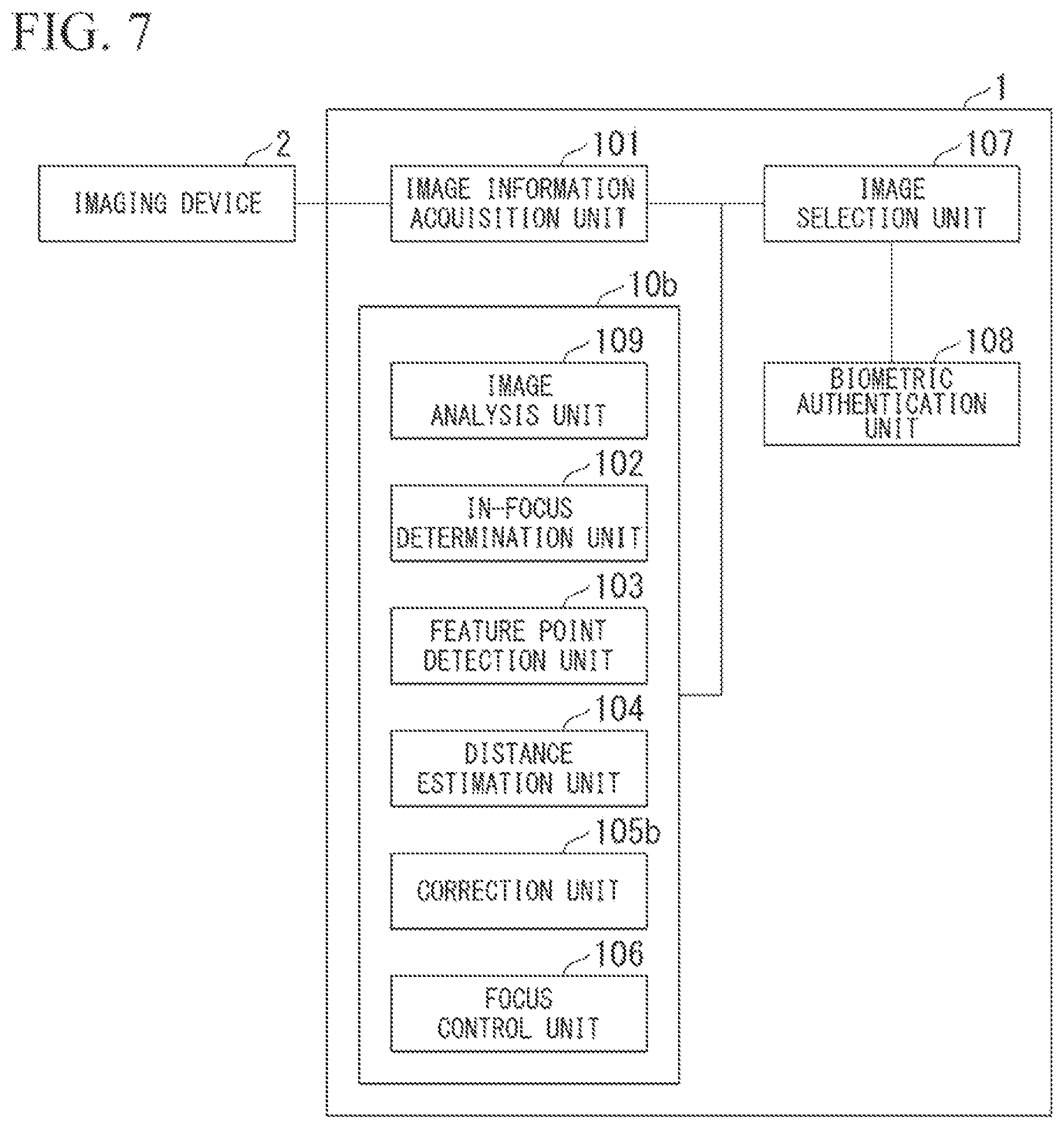 Patent US12339941 Figure 6 – Biometric authentication device, biometric authentication method, and biometricauthentication program