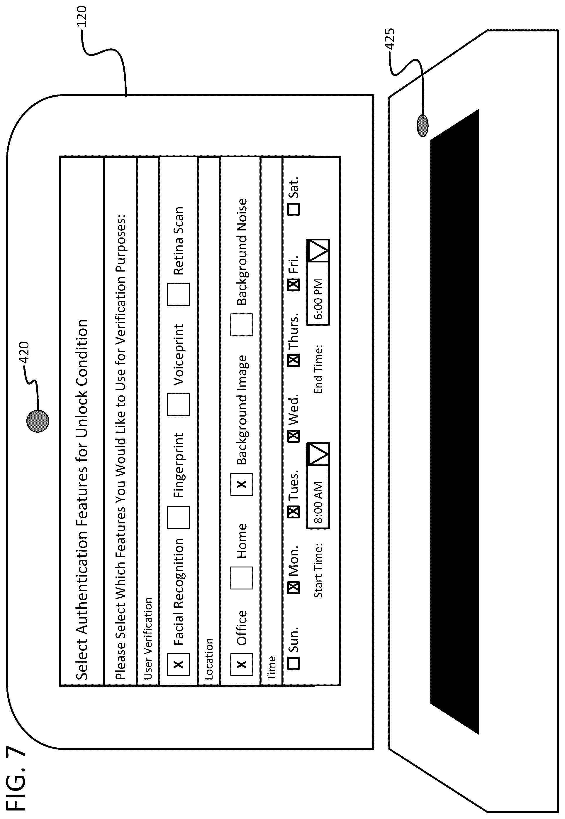 Patent US12339945 Figure 7 – Active locking mechanism using machine learning