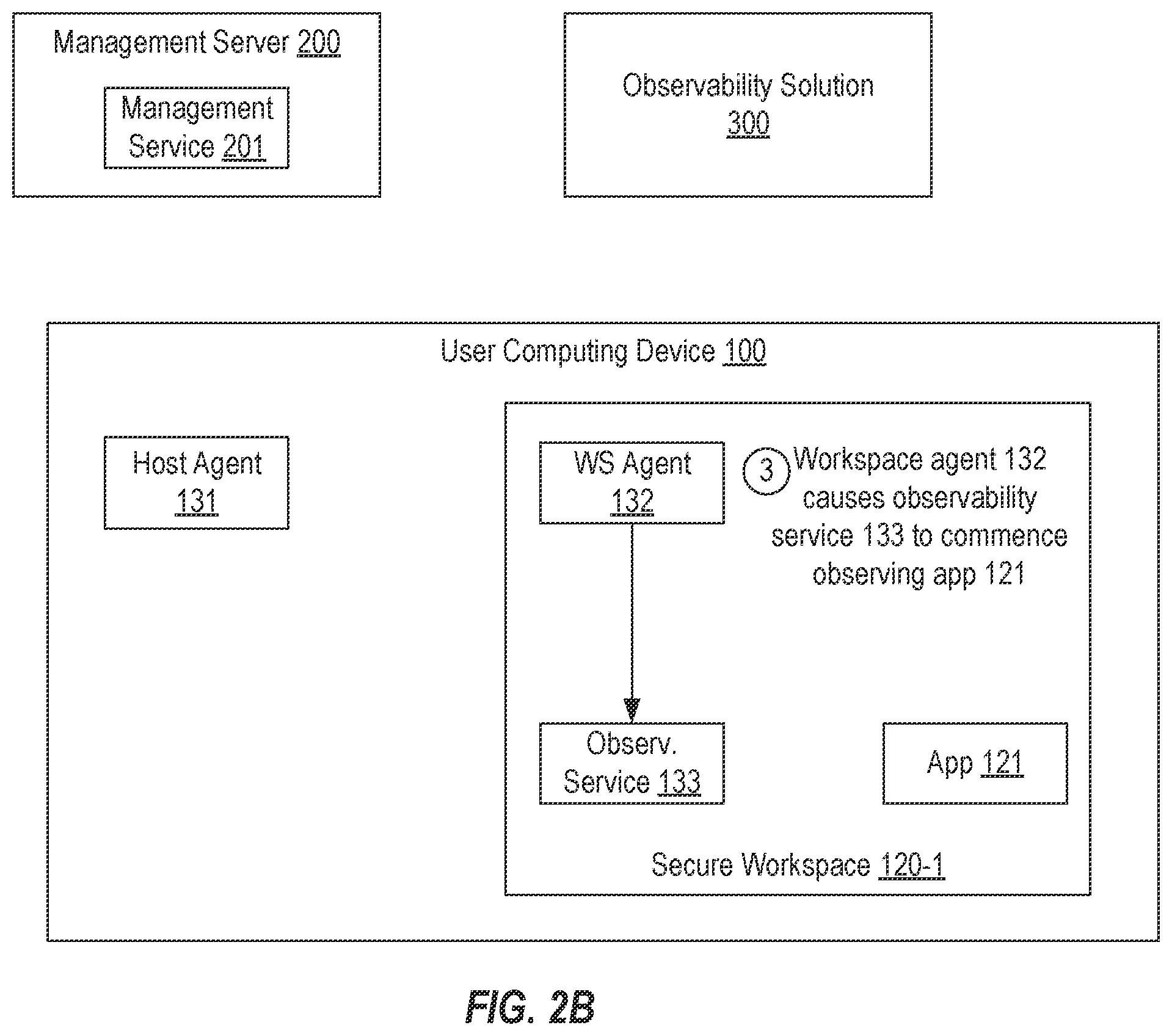 Patent US12339953 Figure 3 – Enabling runtime observability for applications hosted in a secure workspace