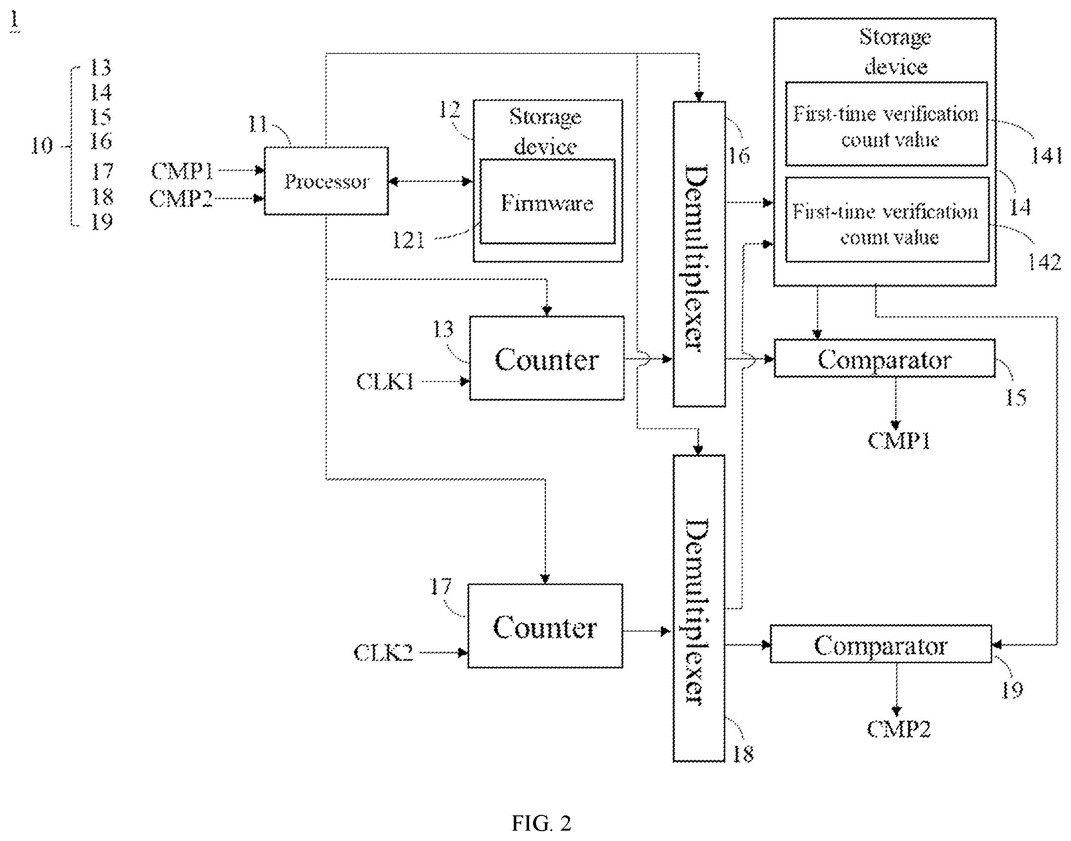 Patent US12339970 Figure 2 – Secure boot device, method and electronic system using the same