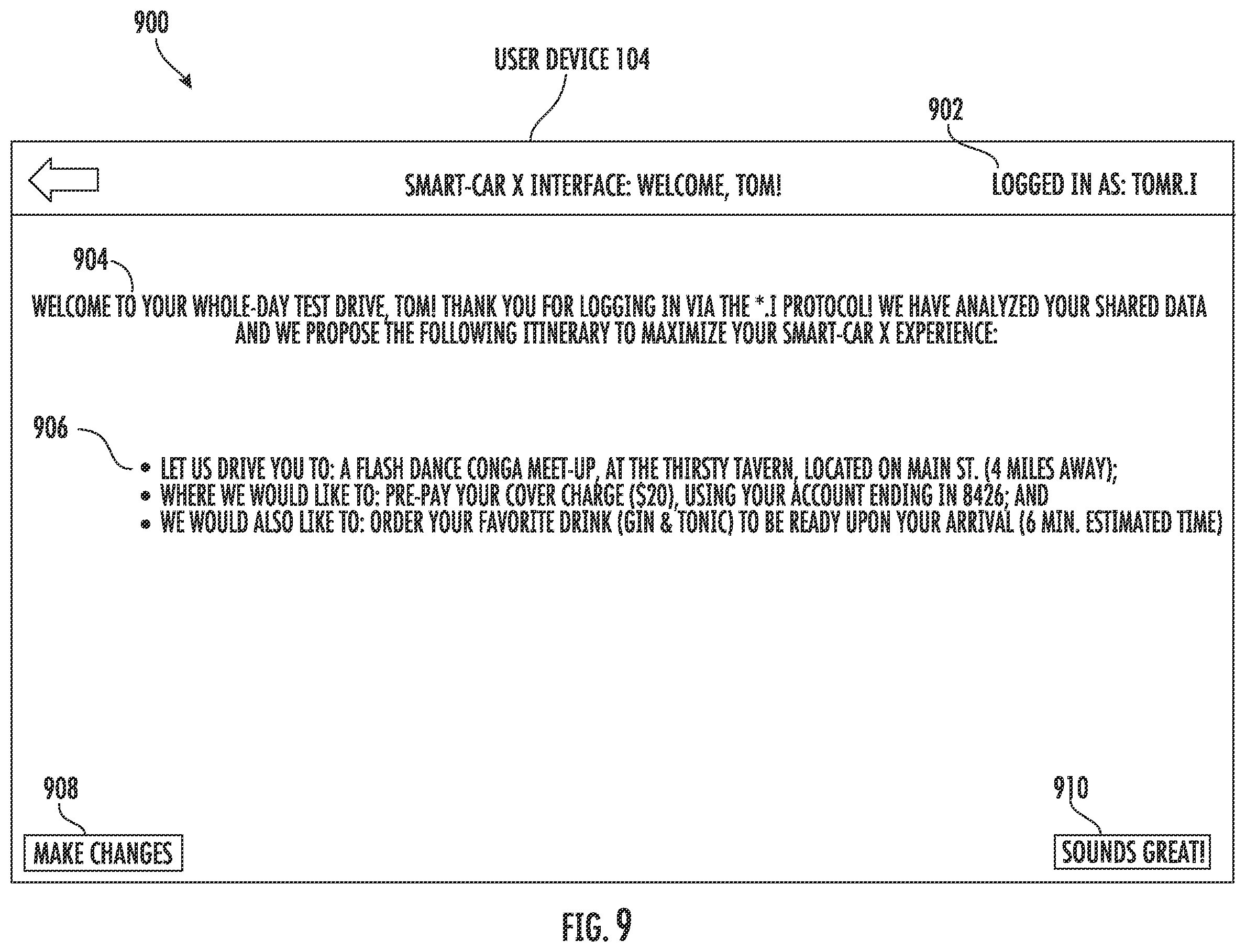Patent US12339999 Figure 9 – Systems and methods for personal information and preference storage, permissioning, and sharing