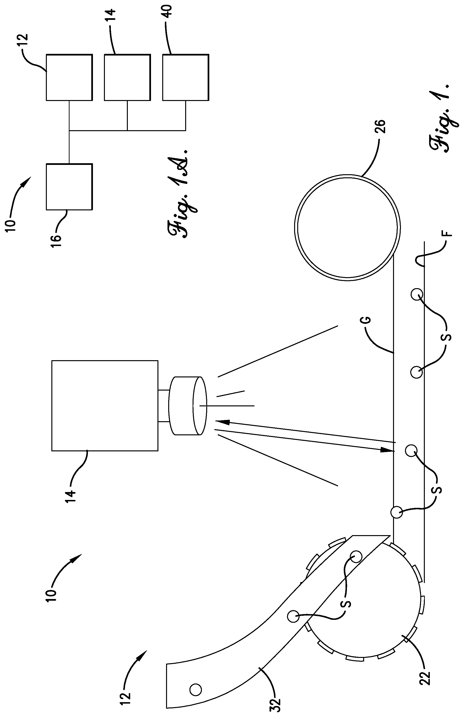 Patent US12342740 — Agricultural implement with vision sensors — Figure 1