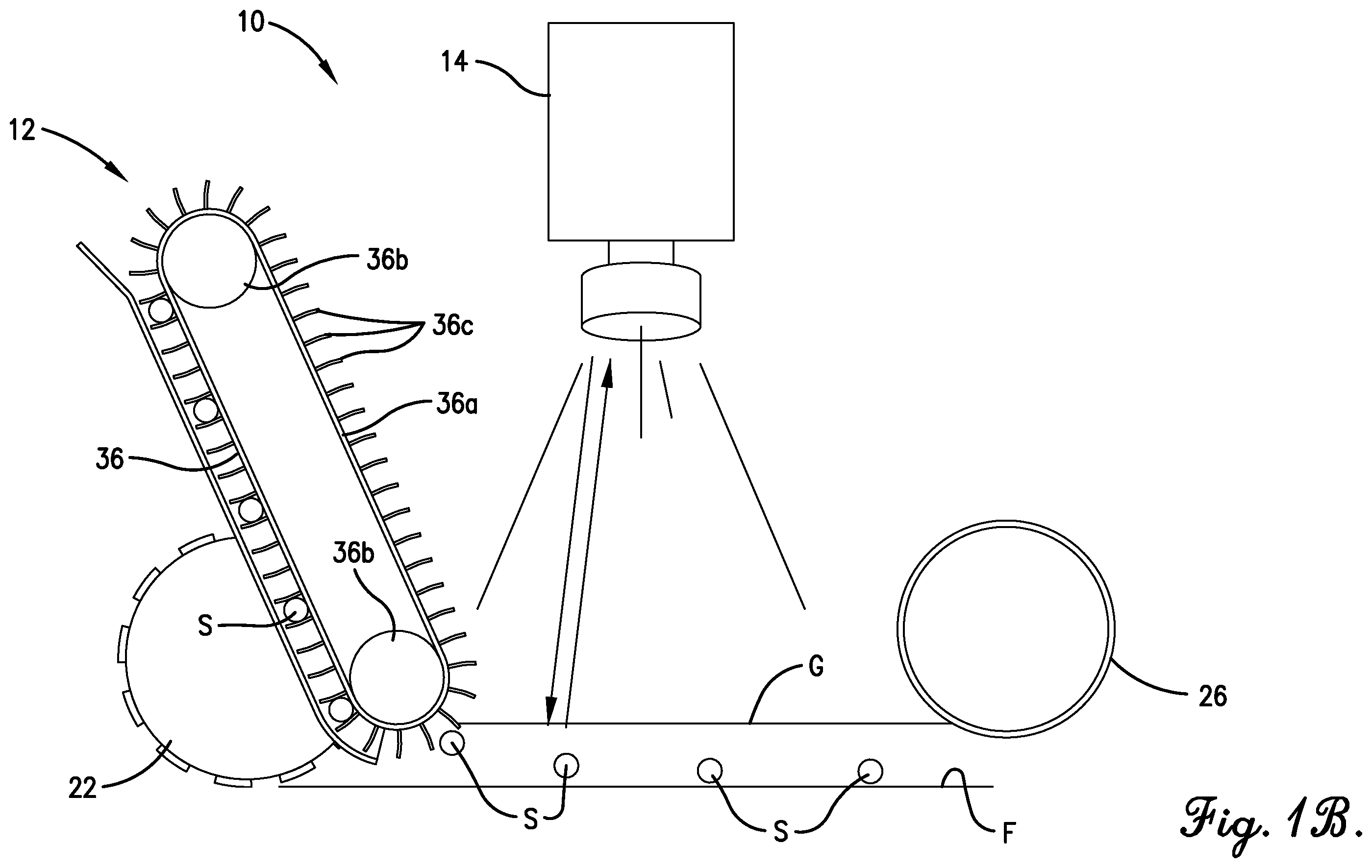 Patent US12342740 Figure 2 – Agricultural implement with vision sensors