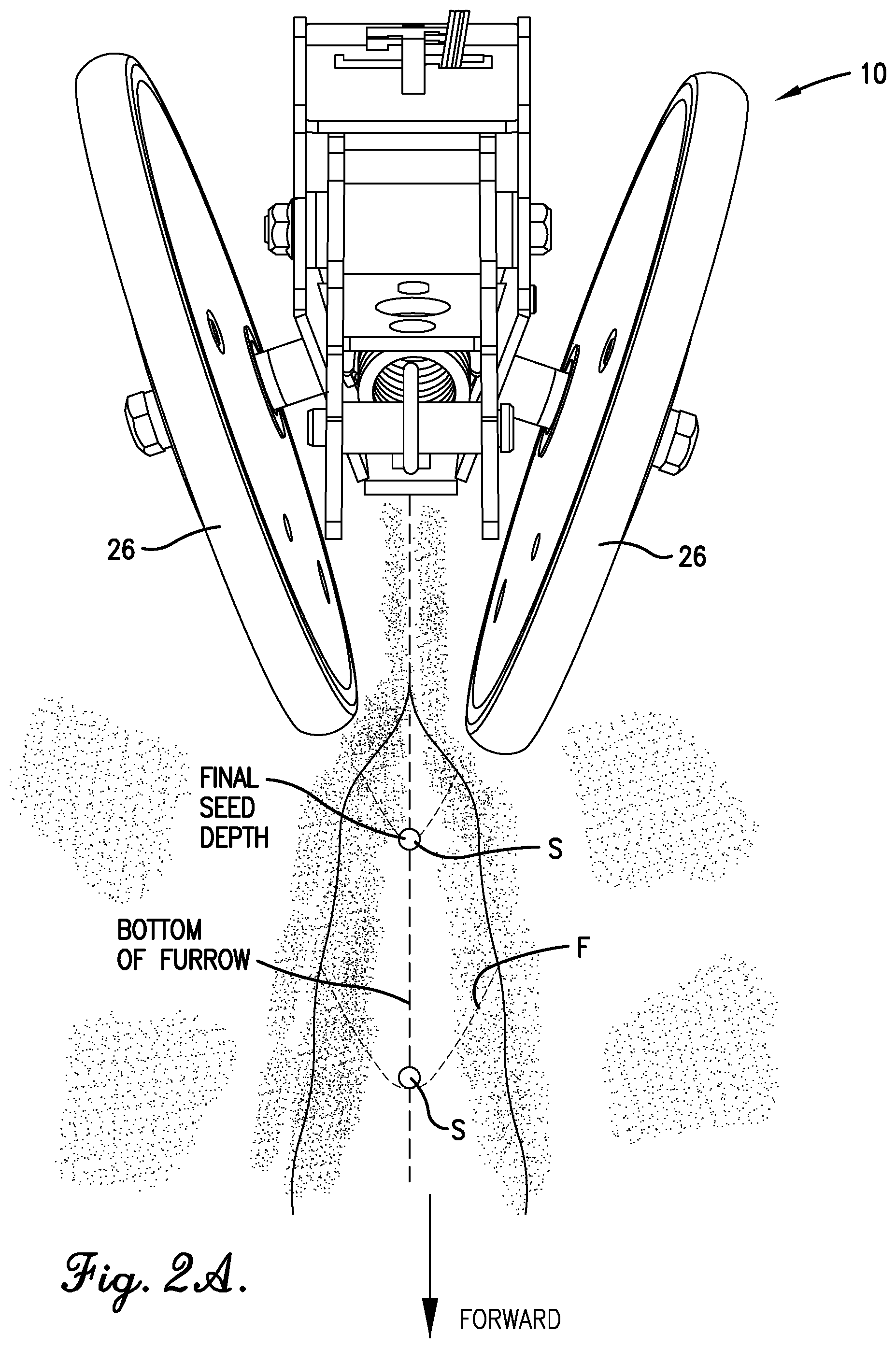 Patent US12342740 Figure 4 – Agricultural implement with vision sensors
