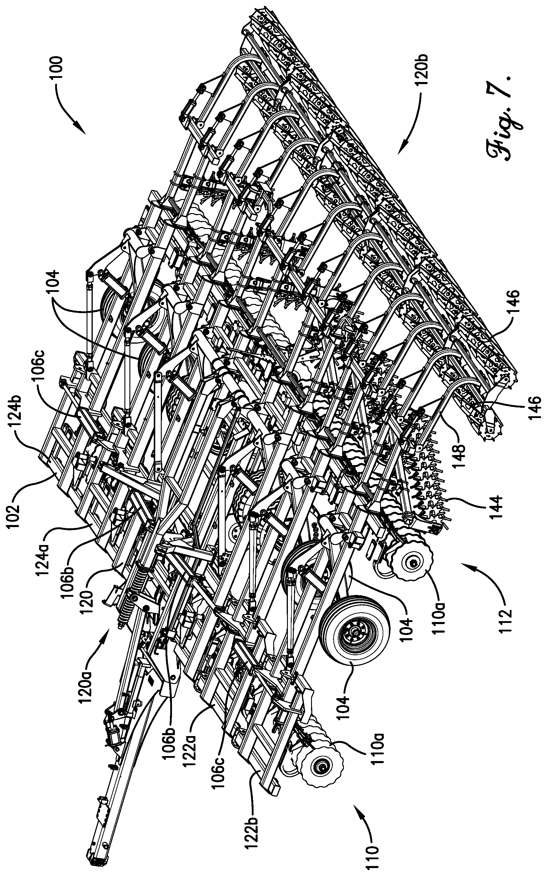 Patent US12342740 Figure 9 – Agricultural implement with vision sensors