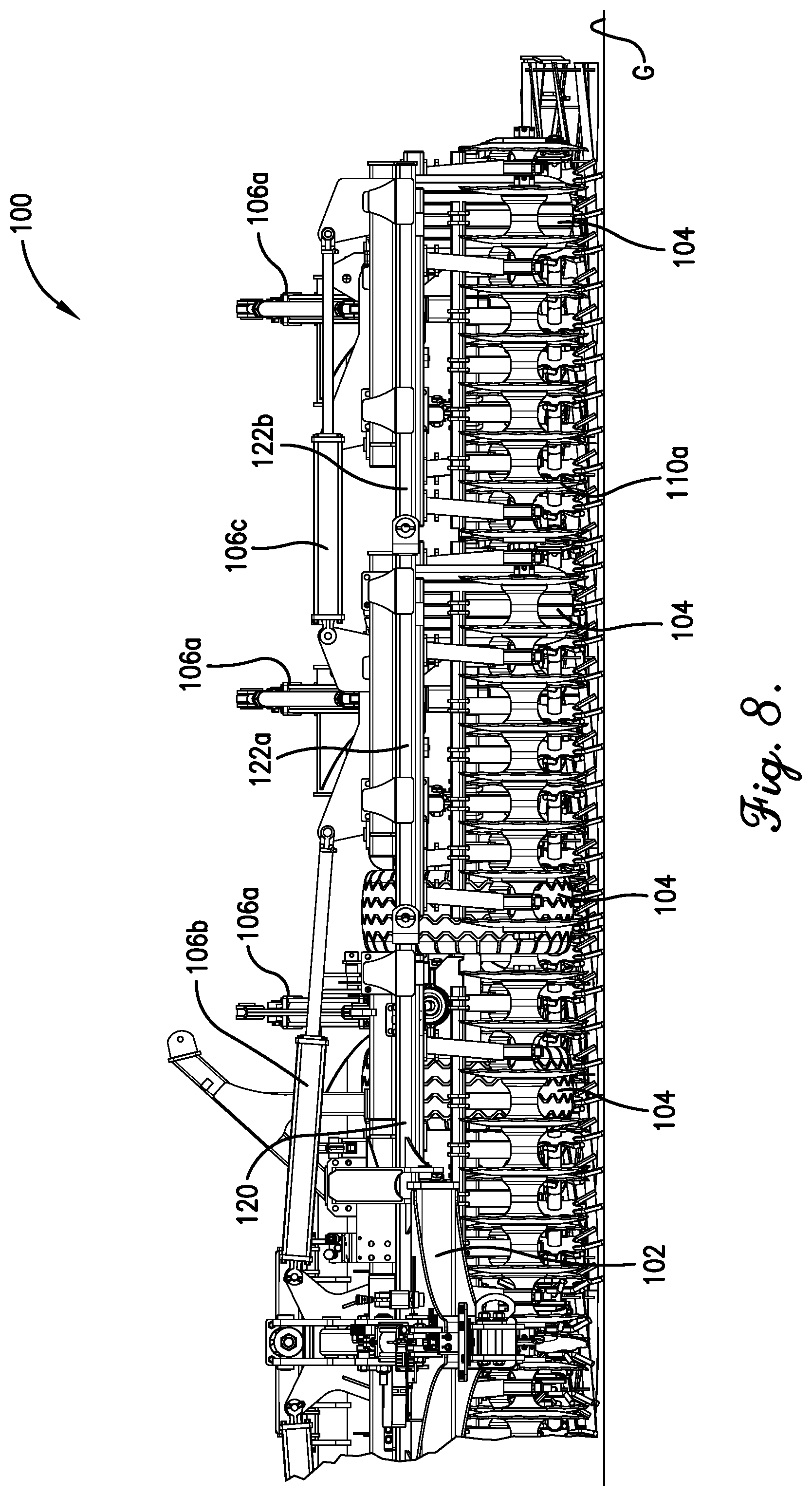 Patent US12342740 Figure 10 – Agricultural implement with vision sensors