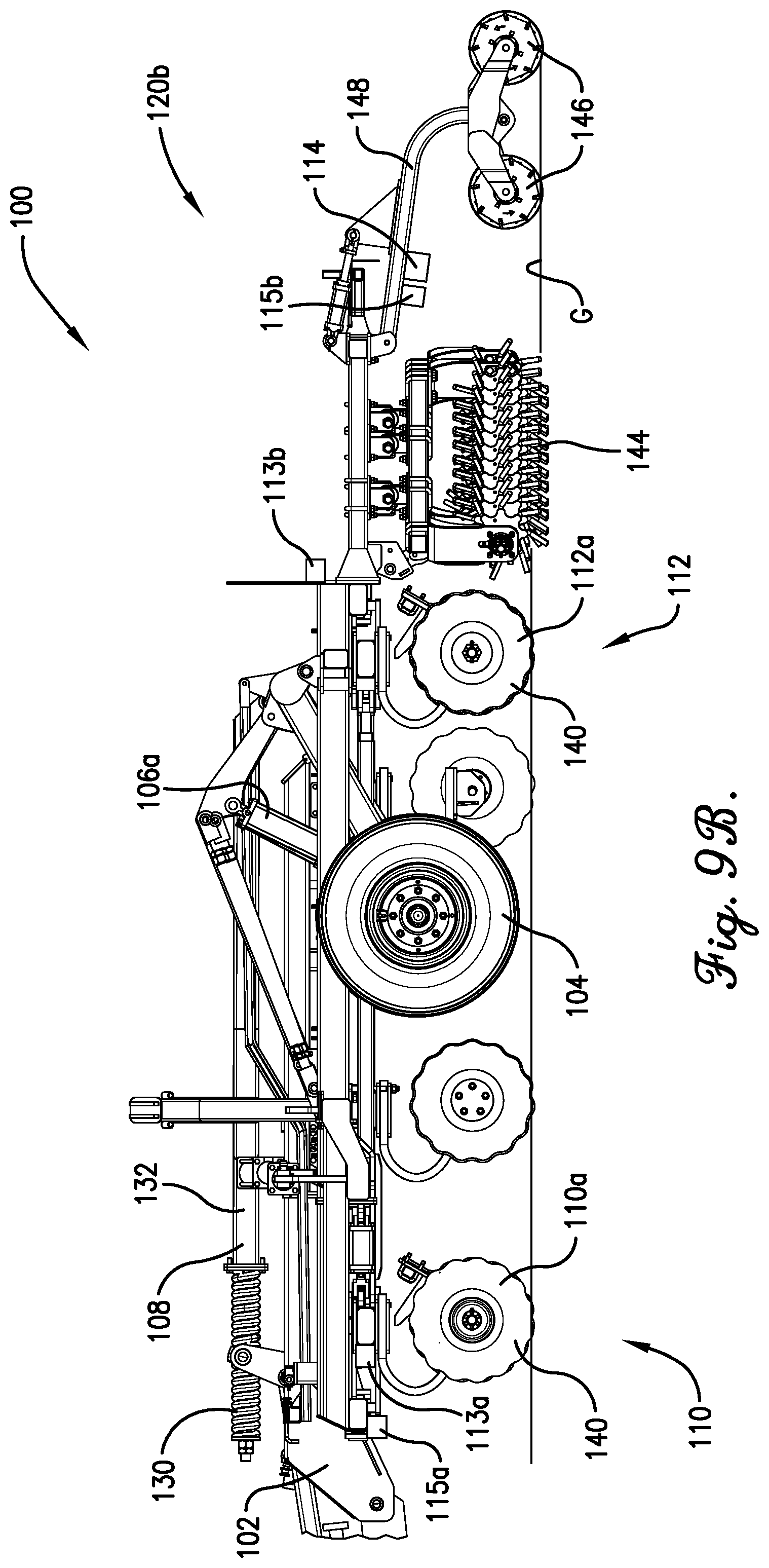 Patent US12342740 Figure 12 – Agricultural implement with vision sensors