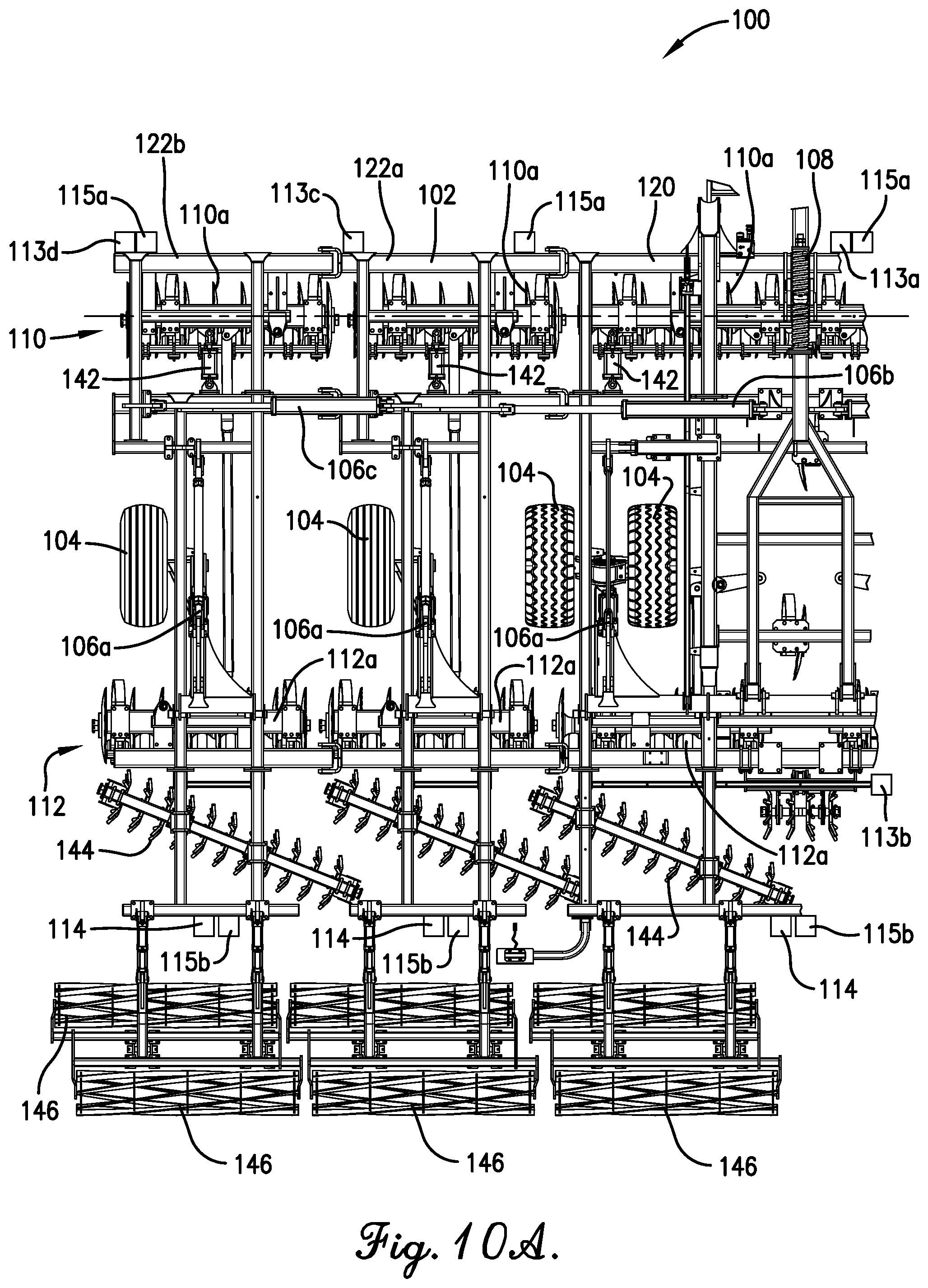 Patent US12342740 Figure 13 – Agricultural implement with vision sensors