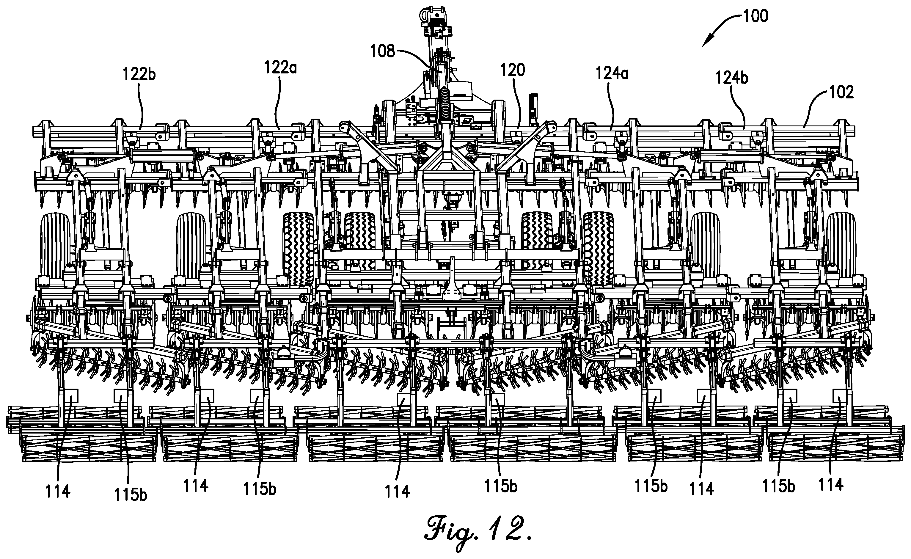 Patent US12342740 Figure 16 – Agricultural implement with vision sensors