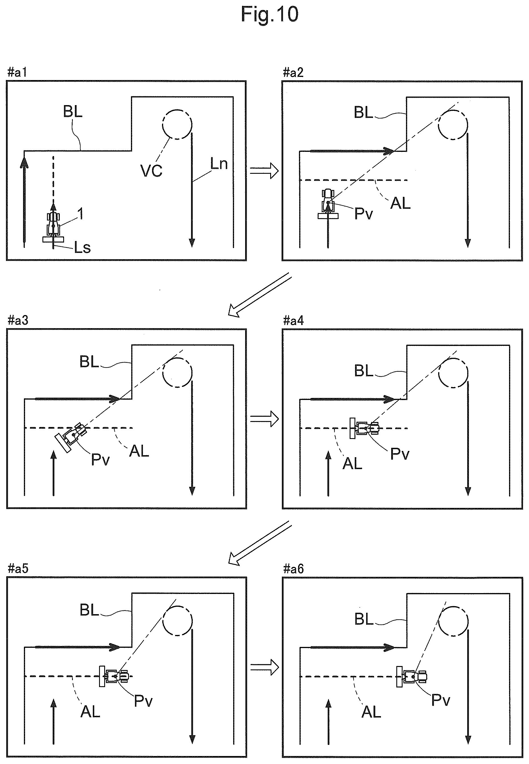 Patent US12342742 Figure 9 – Automatic travel system and automatic travel method