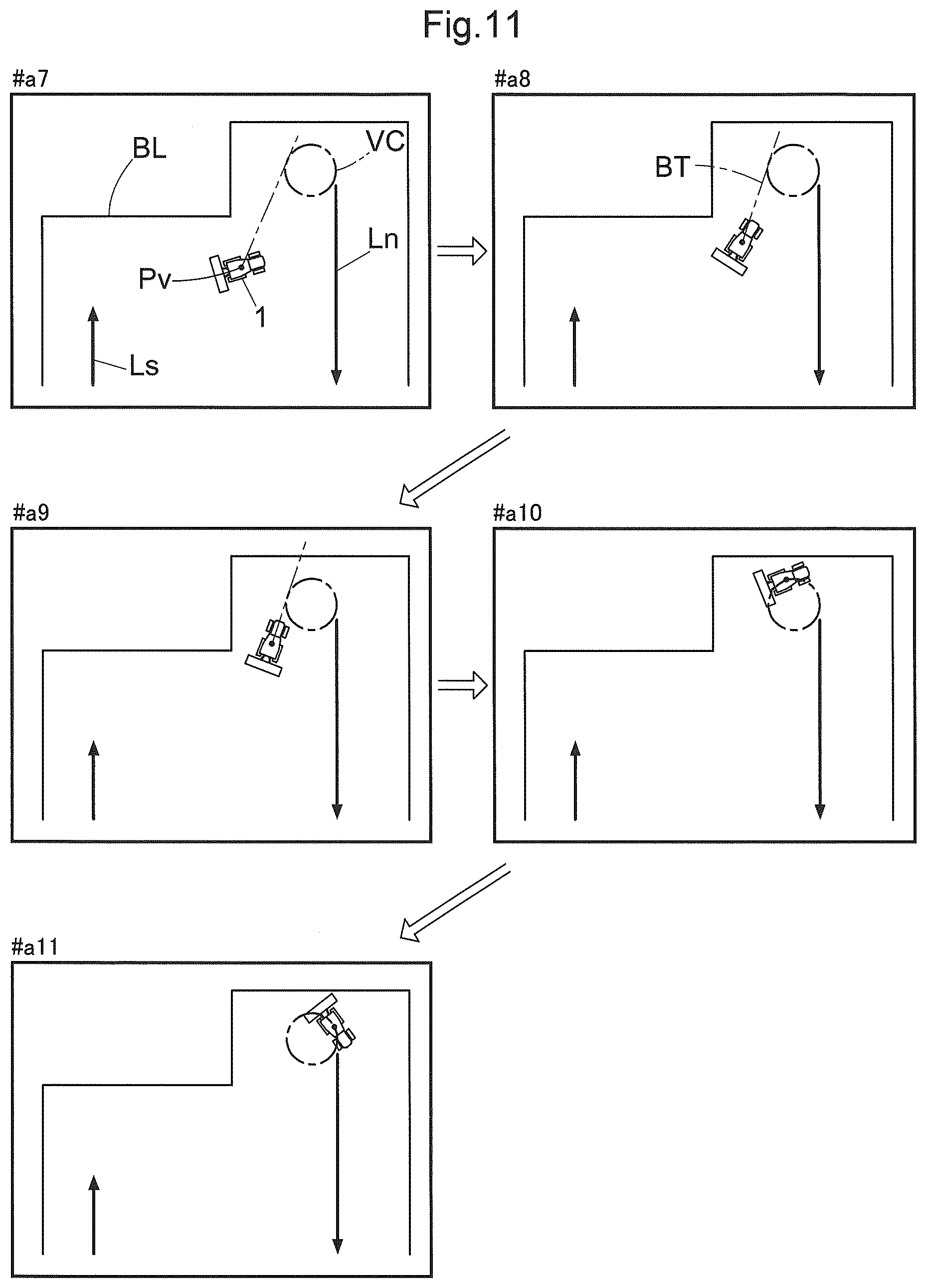 Patent US12342742 Figure 10 – Automatic travel system and automatic travel method