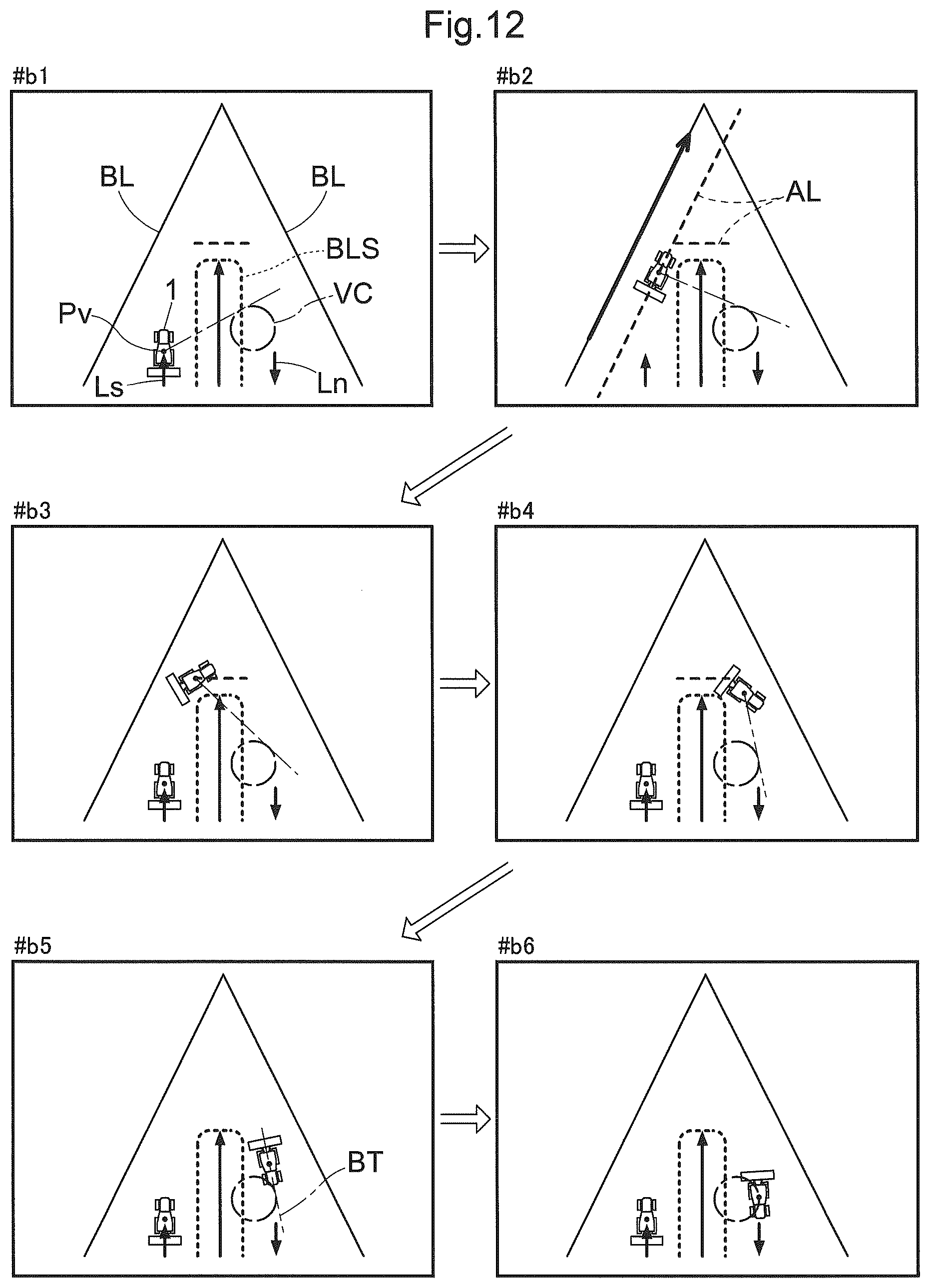 Patent US12342742 Figure 11 – Automatic travel system and automatic travel method