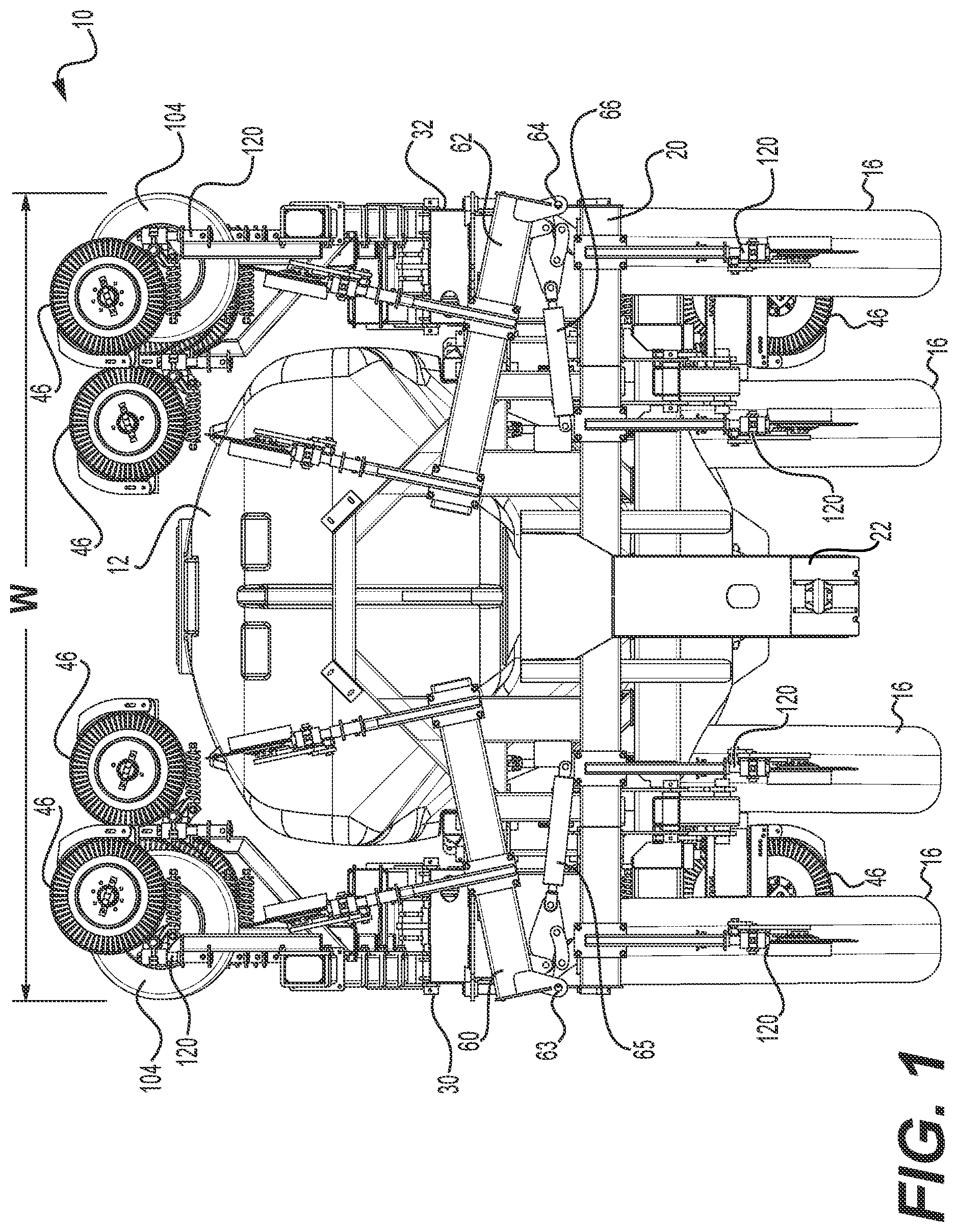 Patent US12342743 Figure 1 – Agricultural apparatus and method
