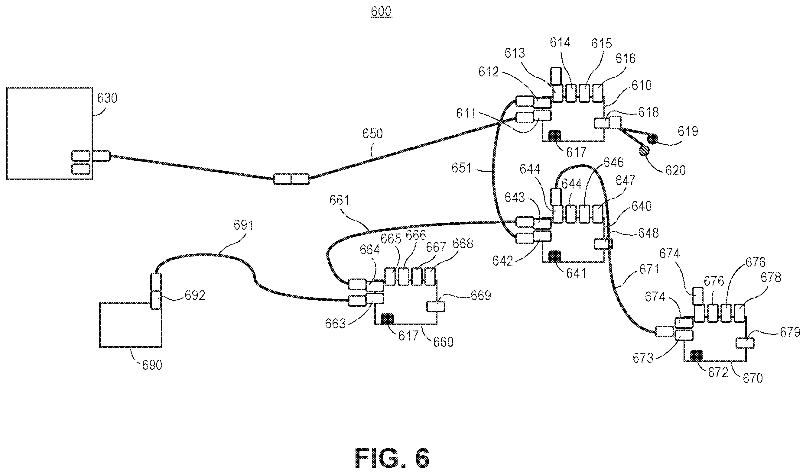 Patent US12342745 Figure 5 – Expandable network architecture for communications between machines and implements