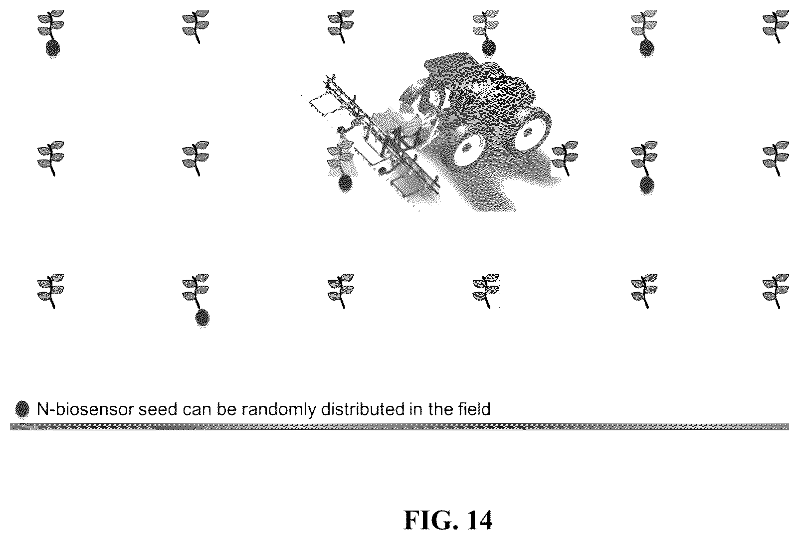 Patent US12342746 Figure 14 – System and method for real-time crop management