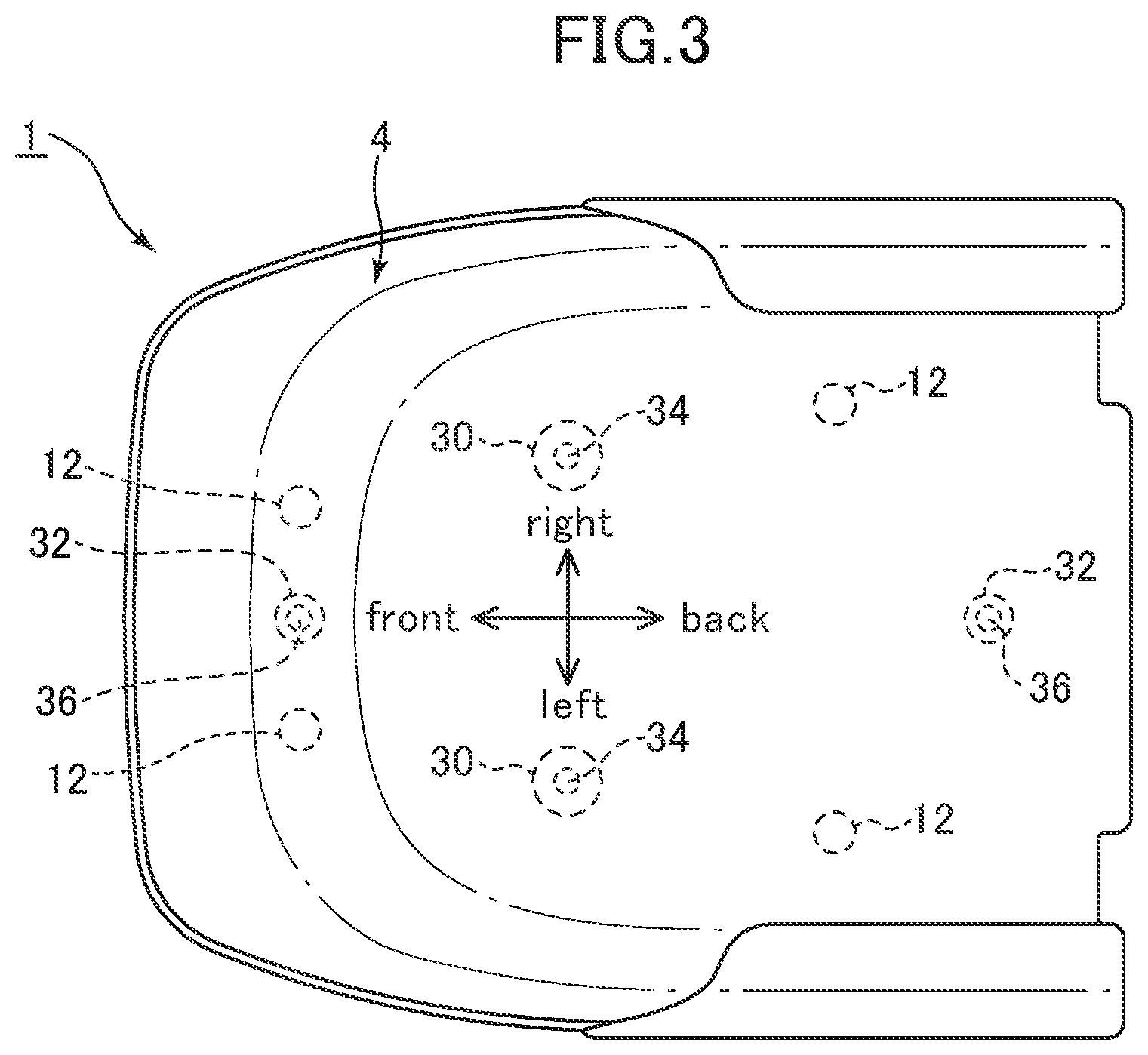 Patent US12342752 Figure 3 – Autonomous travel robotic working machine
