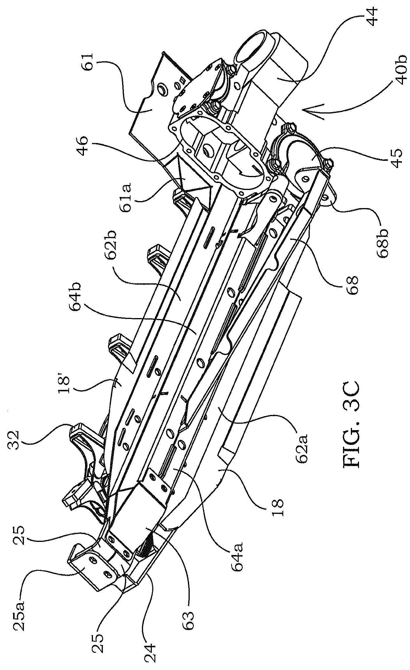 Patent US12342758 Figure 6 – Actuated stripper plate mechanism for a harvester