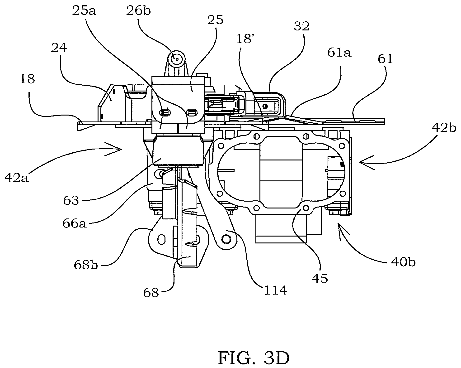 Patent US12342758 Figure 7 – Actuated stripper plate mechanism for a harvester