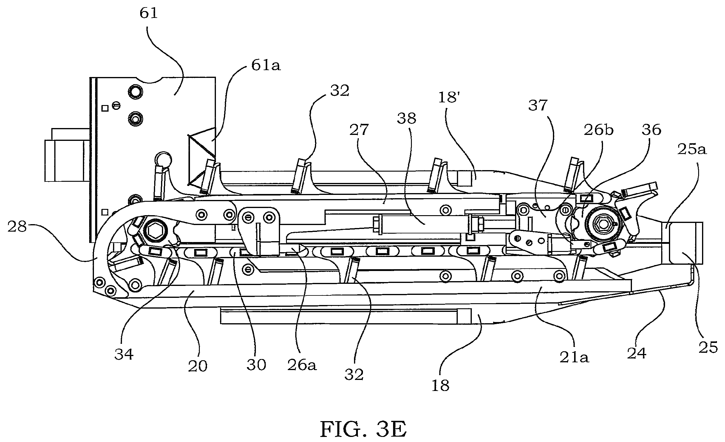 Patent US12342758 Figure 8 – Actuated stripper plate mechanism for a harvester