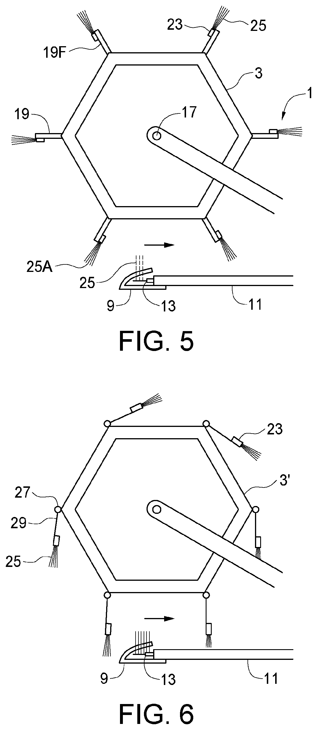 Patent US12342759 Figure 2 – Knife brush for a header reel