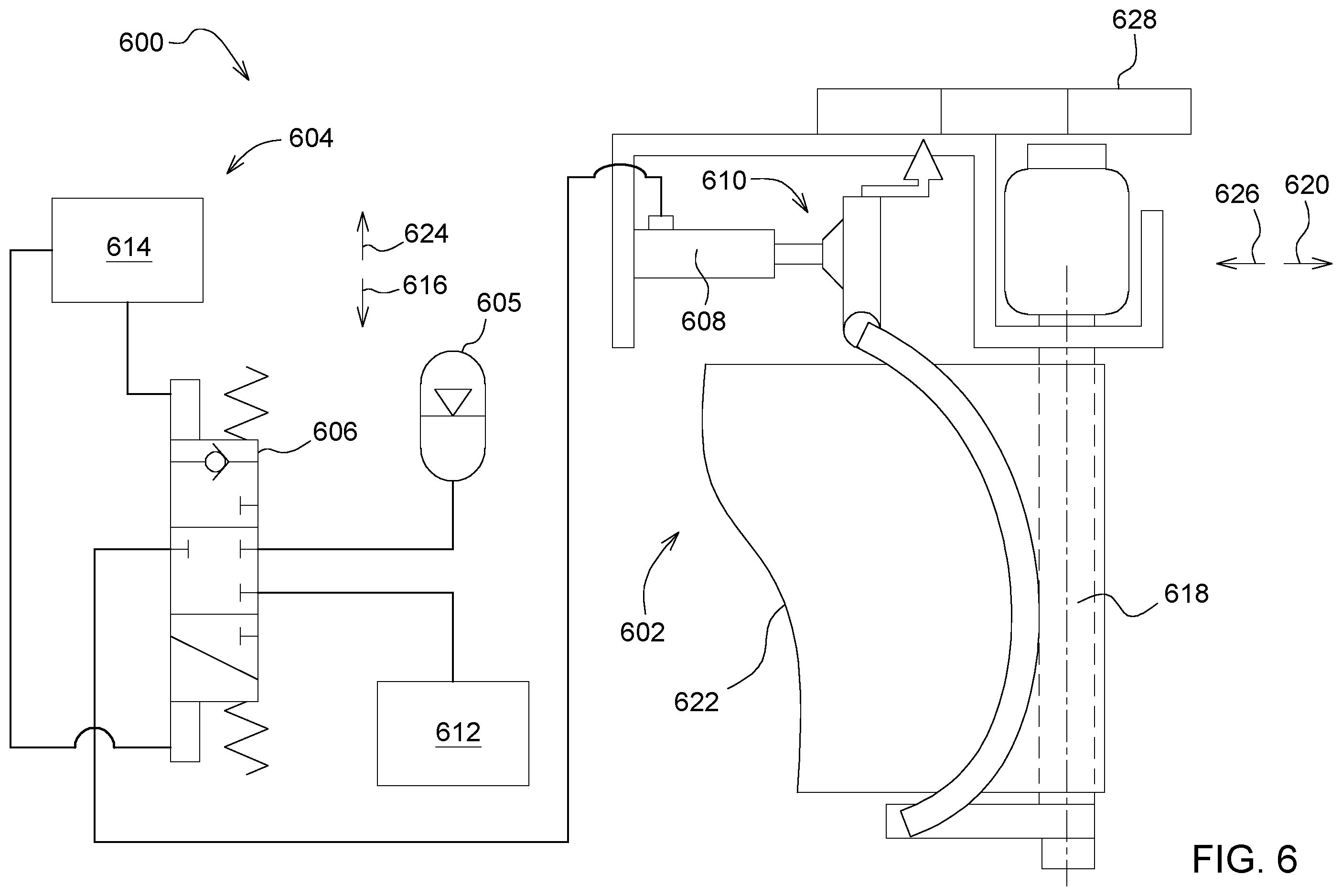Patent US12342760 Figure 6 – Systems and methods for tensioning endless belts