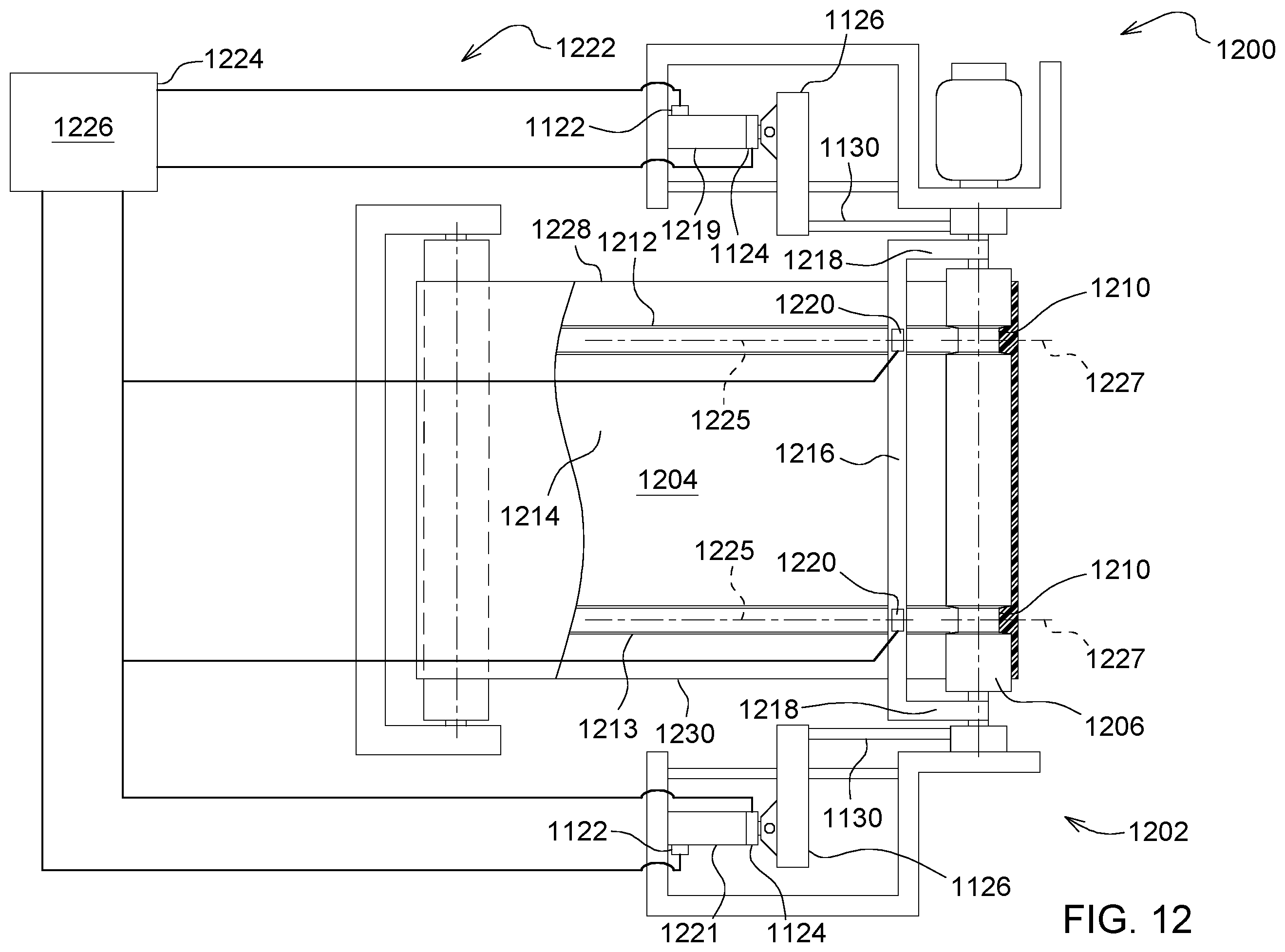 Patent US12342760 Figure 12 – Systems and methods for tensioning endless belts