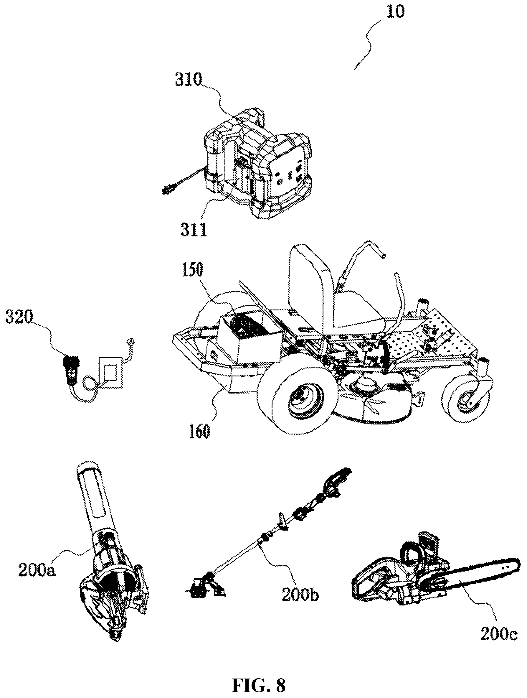 Patent US12342761 Figure 5 – Outdoor moving device