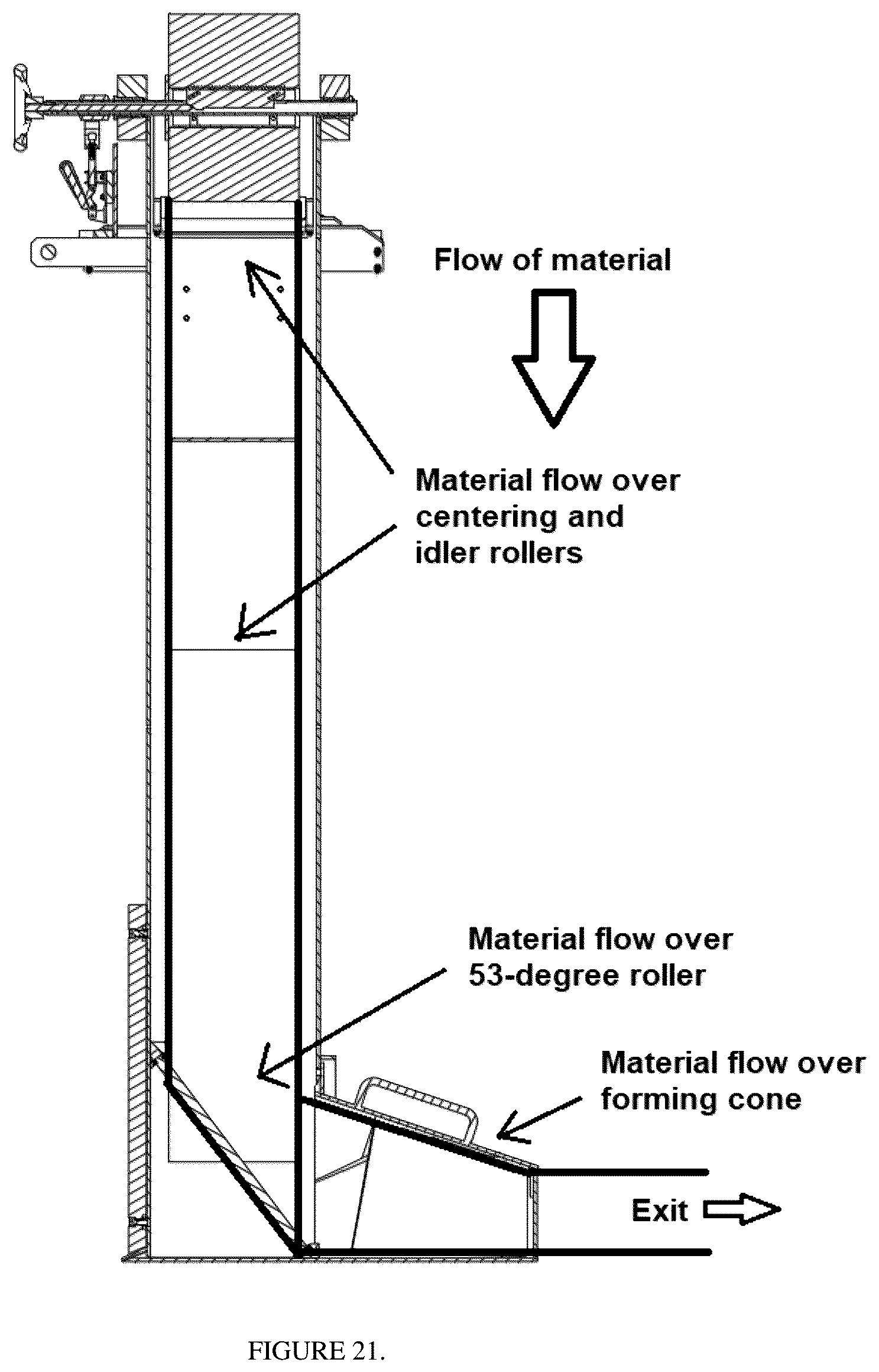 Patent US12342763 Figure 14 – Modular ultra low drag sub-surface membrane installation apparatus, machine, and methods with various automated and semi-automated sub-systems including sub-surface drip tape installation