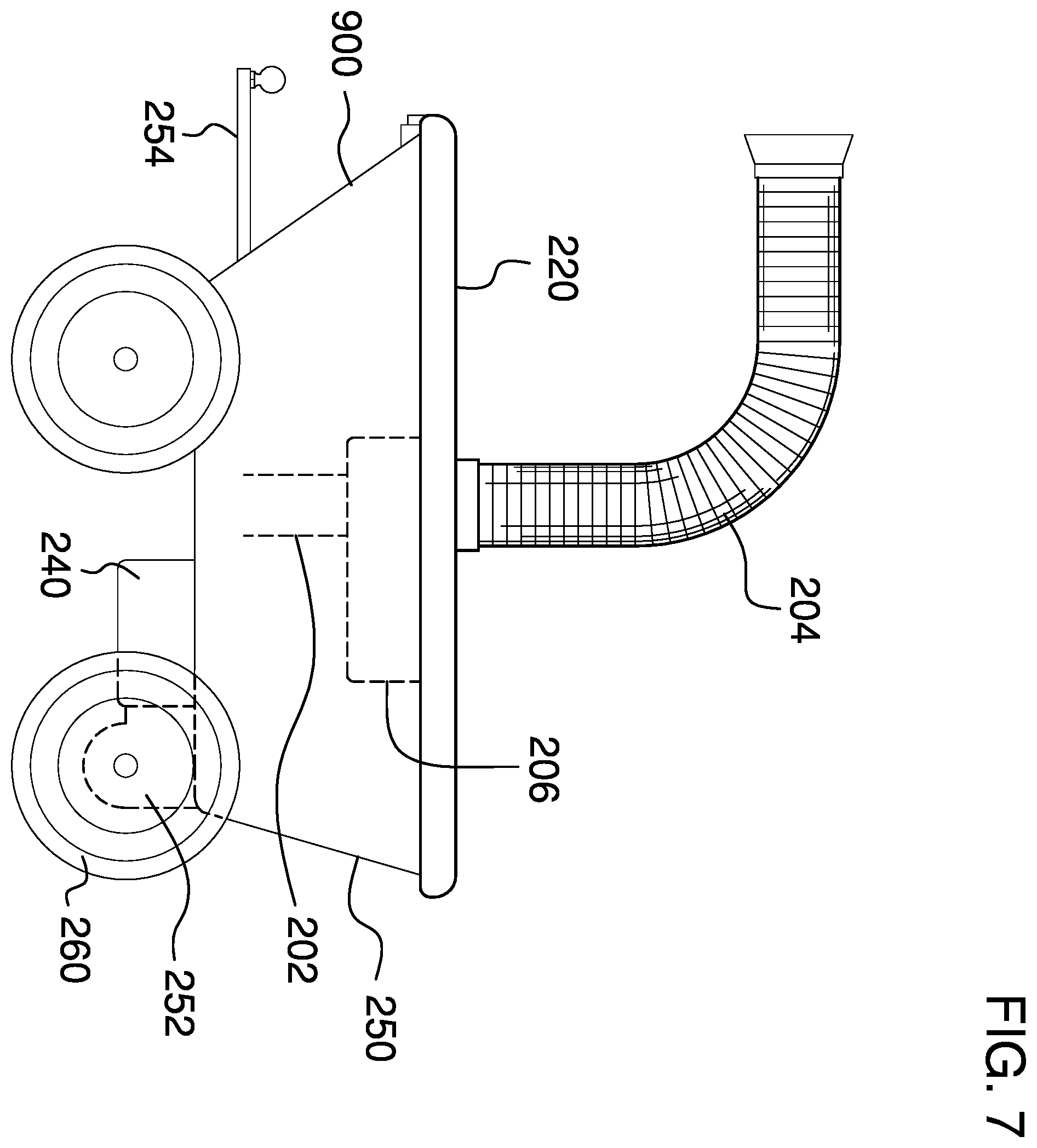 Patent US12342764 Figure 6 – Mulch-dispensing system