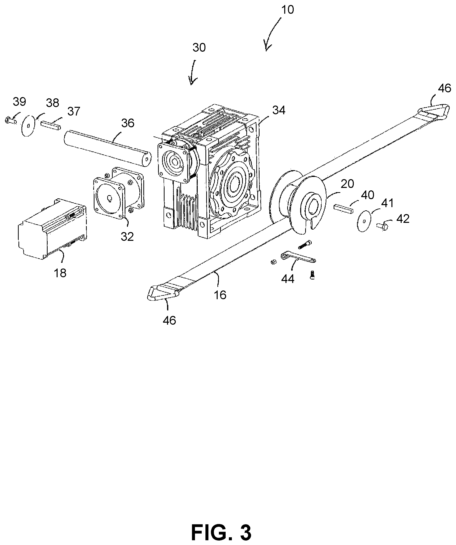 Patent US12342788 Figure 3 – Constant speed strap drive control unit